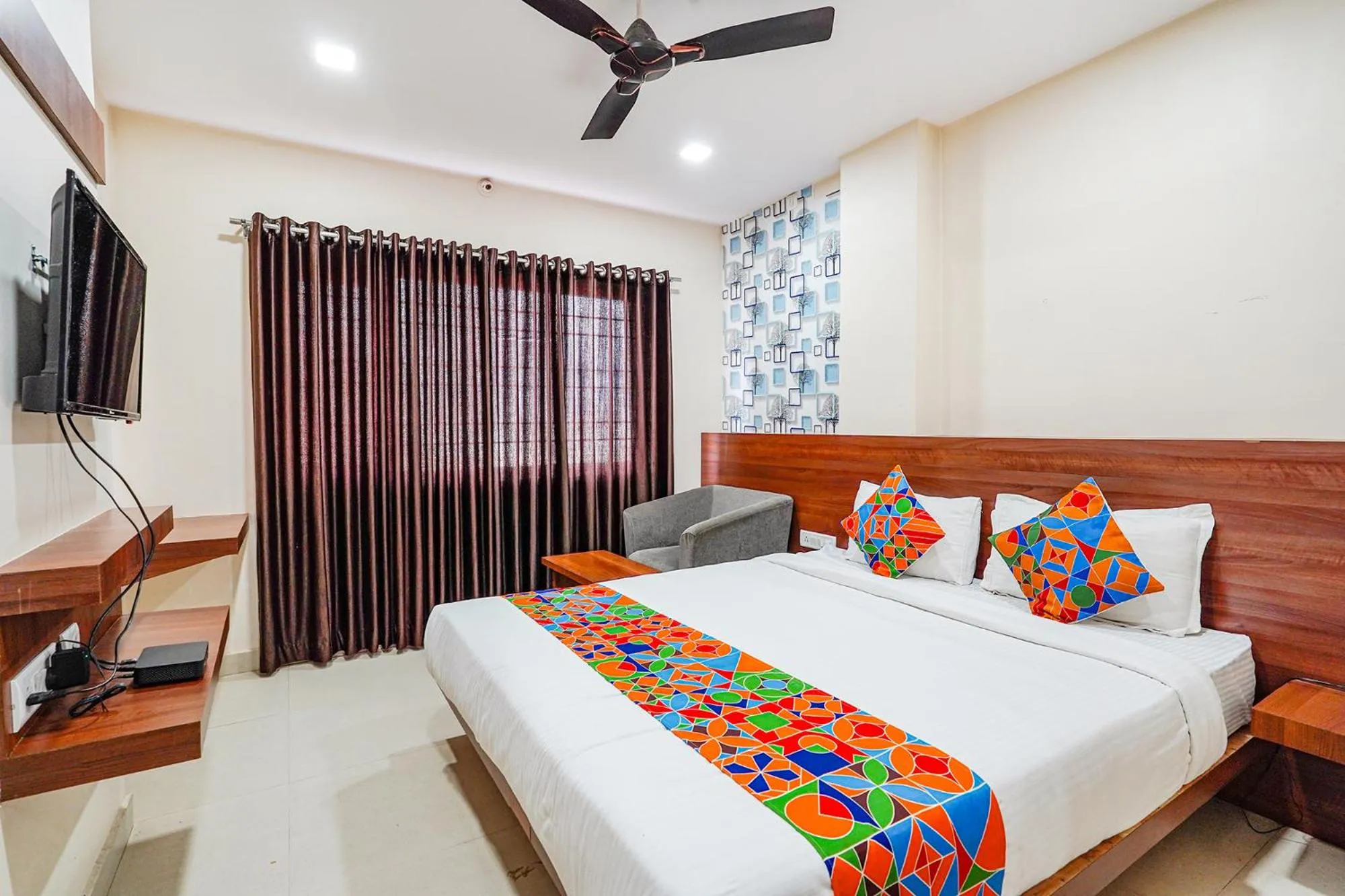 Bed in FabHotel Rove Inn & Suites - Nr Thammenahalli Village