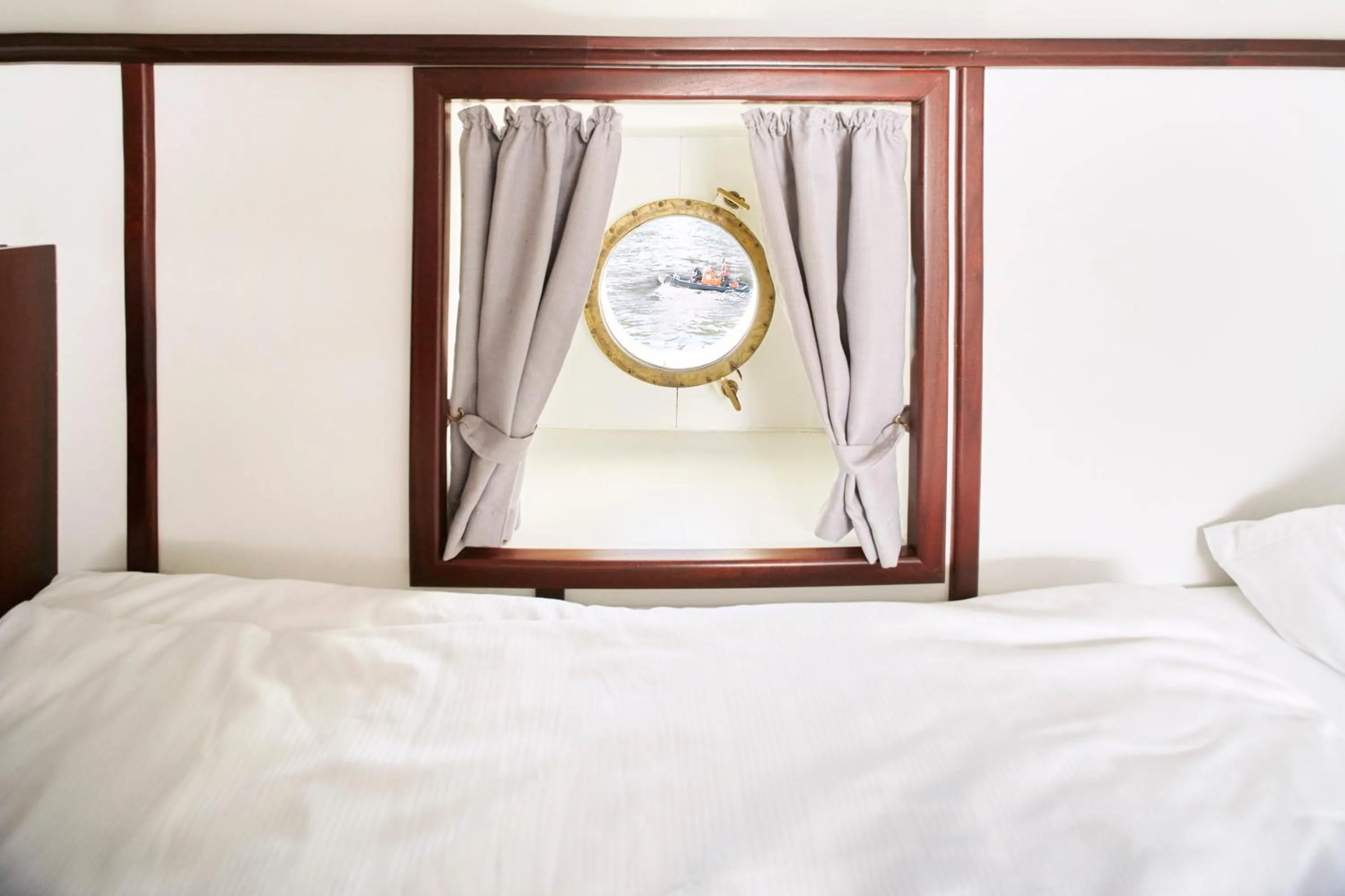 View (from property/room), Bed in Alexander von Humboldt - Das Schiff