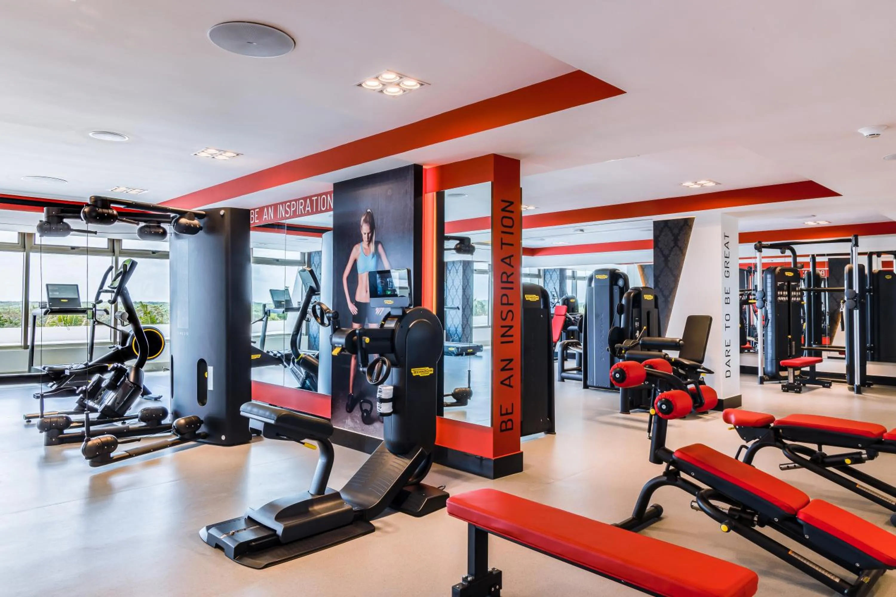 Fitness centre/facilities in Garza Blanca Resort & Spa Cancun