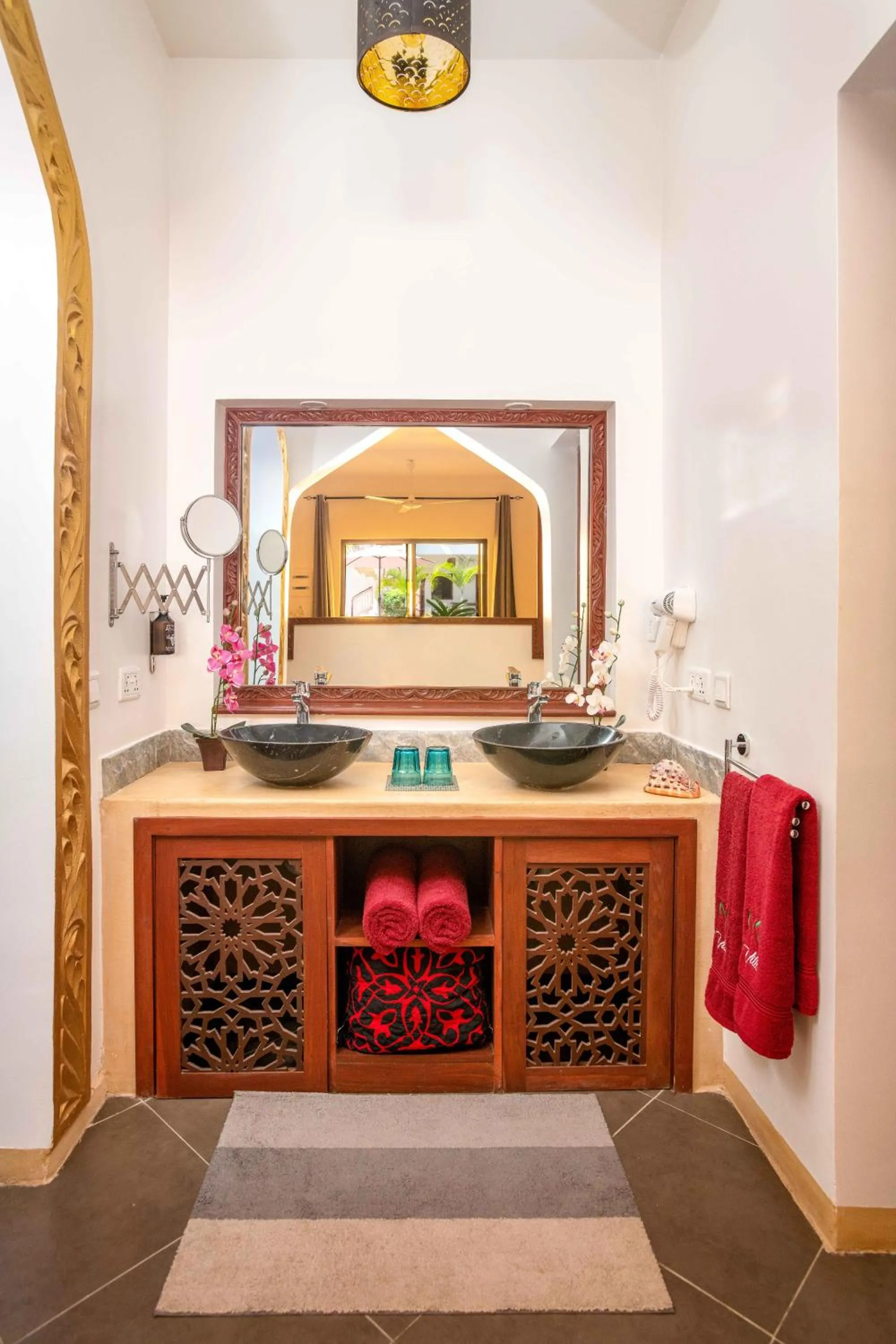 Bathroom in Kibanda Natural Kendwa Villa