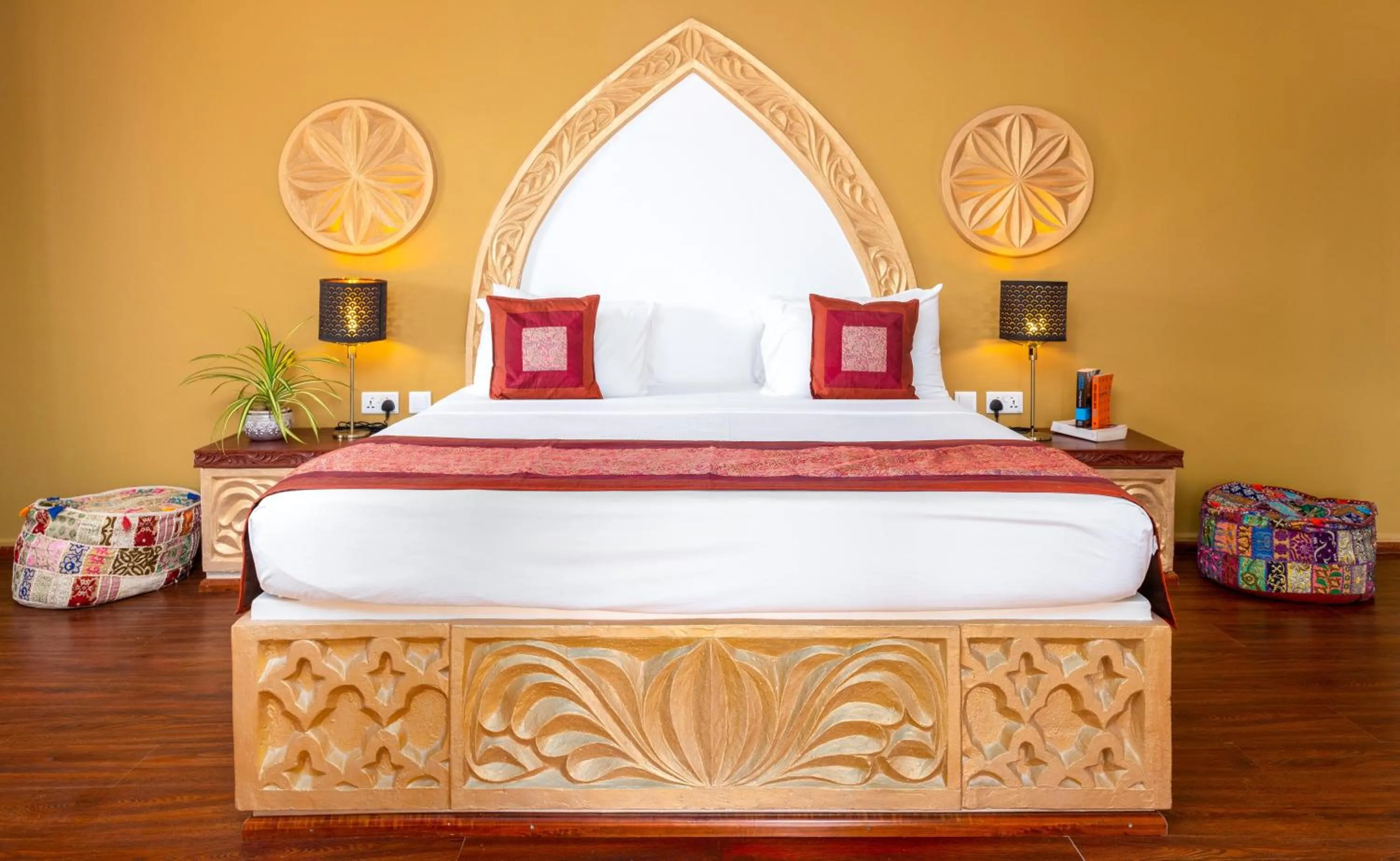 Photo of the whole room, Bed in Kibanda Natural Kendwa Villa