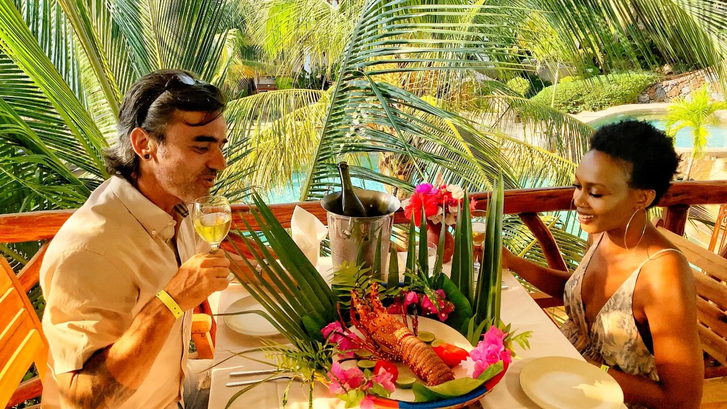 Balcony/Terrace in Kibanda Natural Kendwa Villa