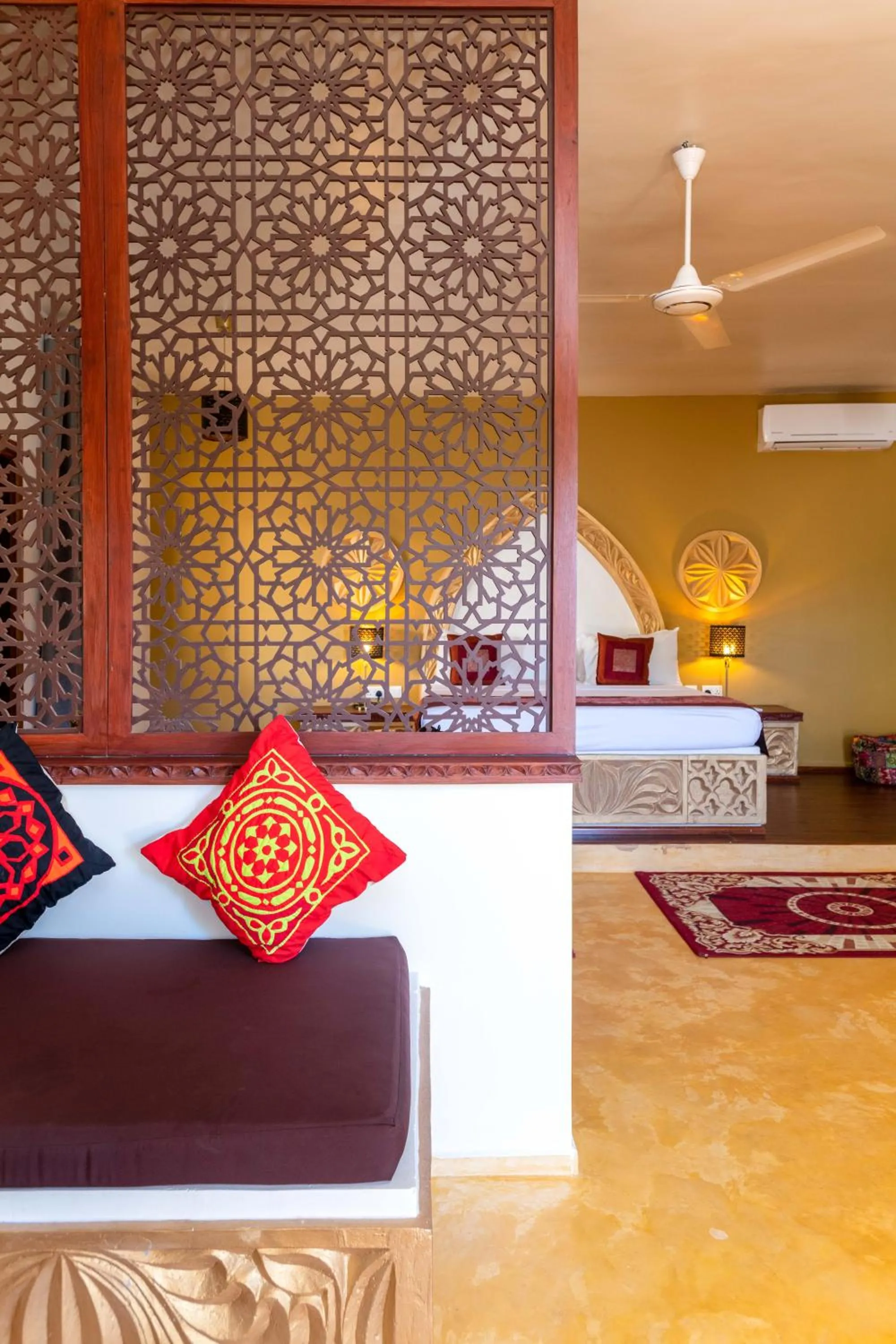 Photo of the whole room in Kibanda Natural Kendwa Villa