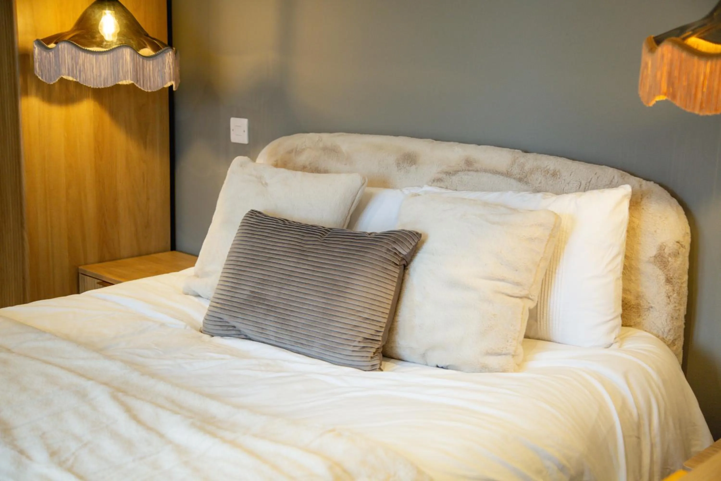 Bed in Bridge House Barn