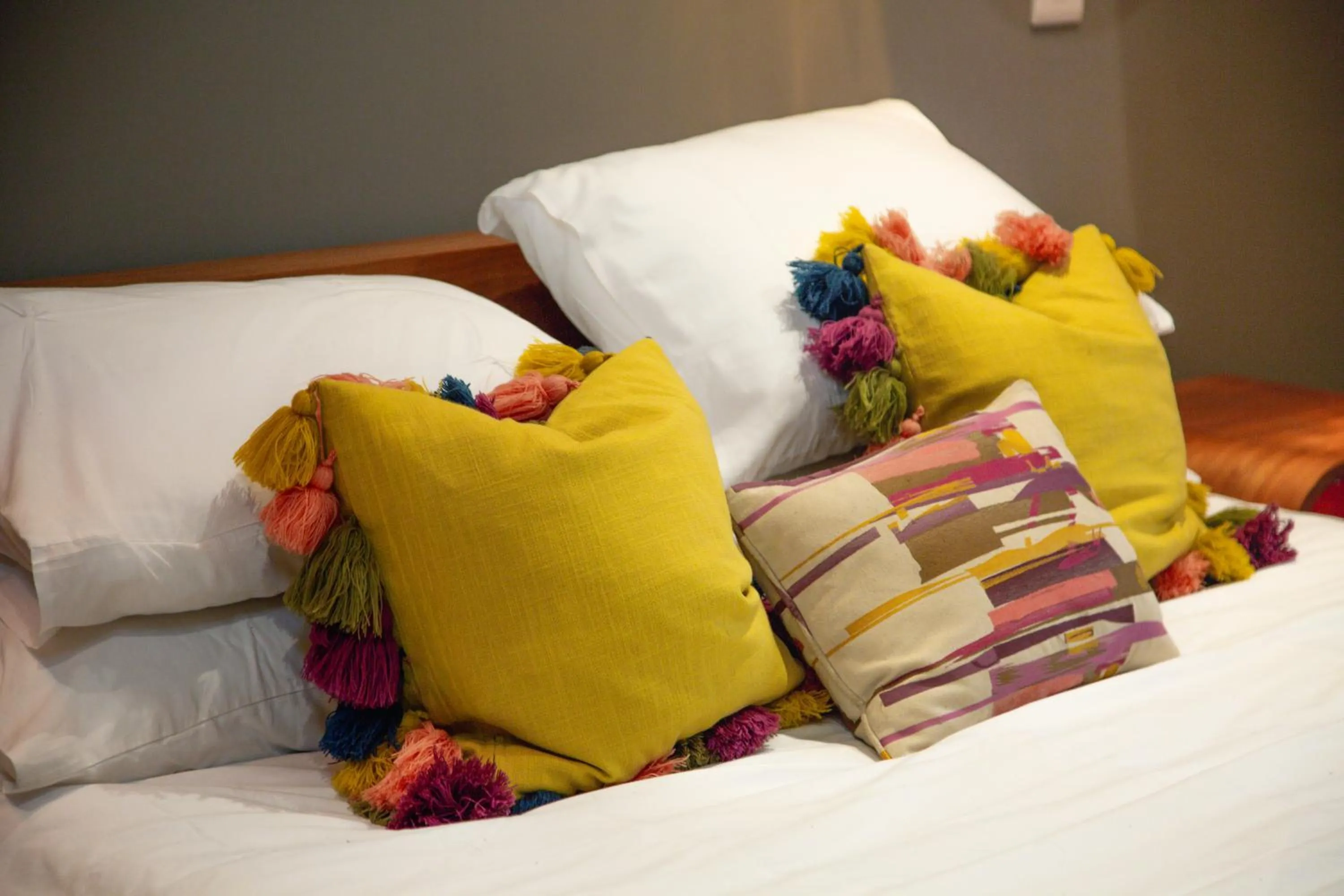 Bed in Bridge House Barn