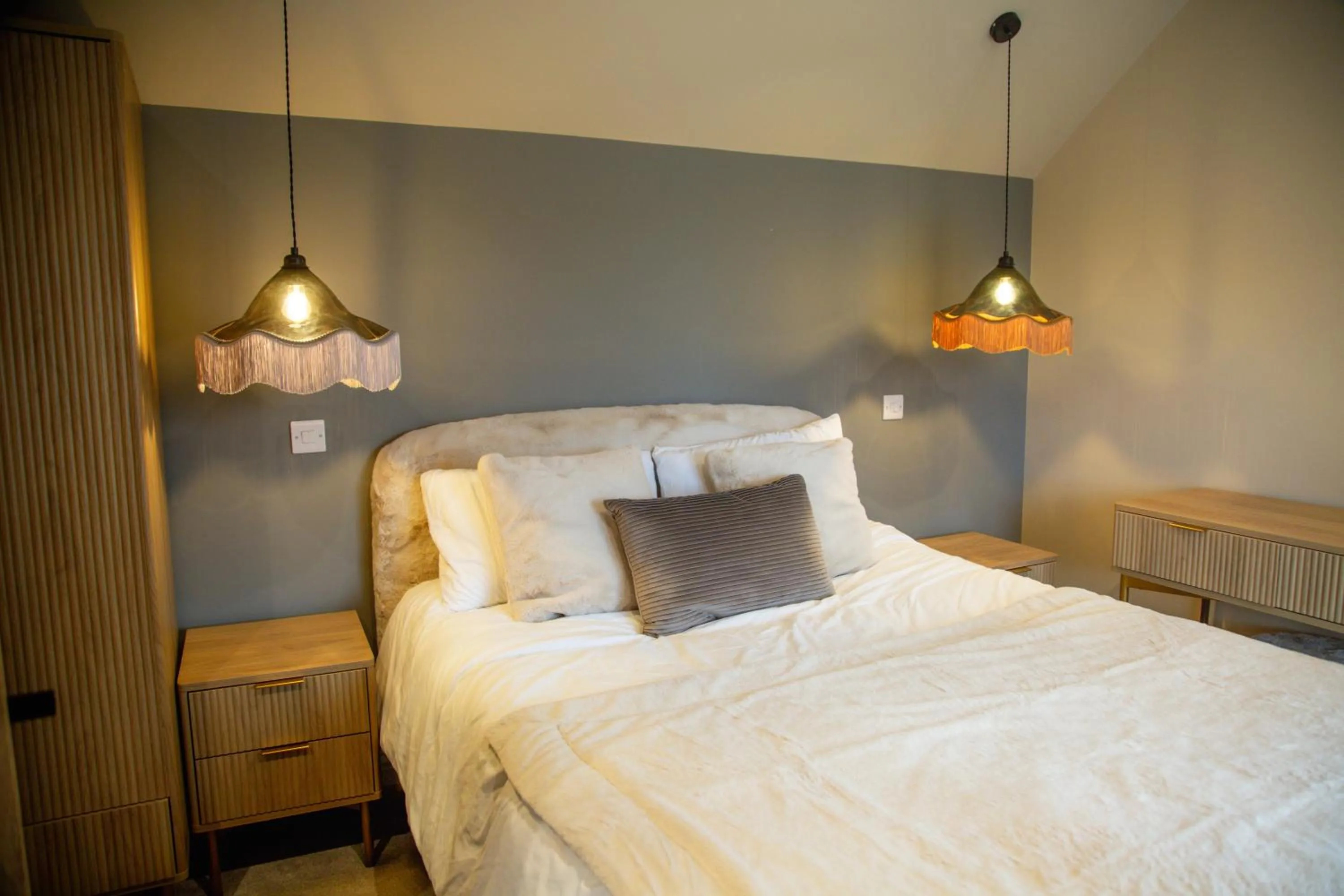 Bed in Bridge House Barn