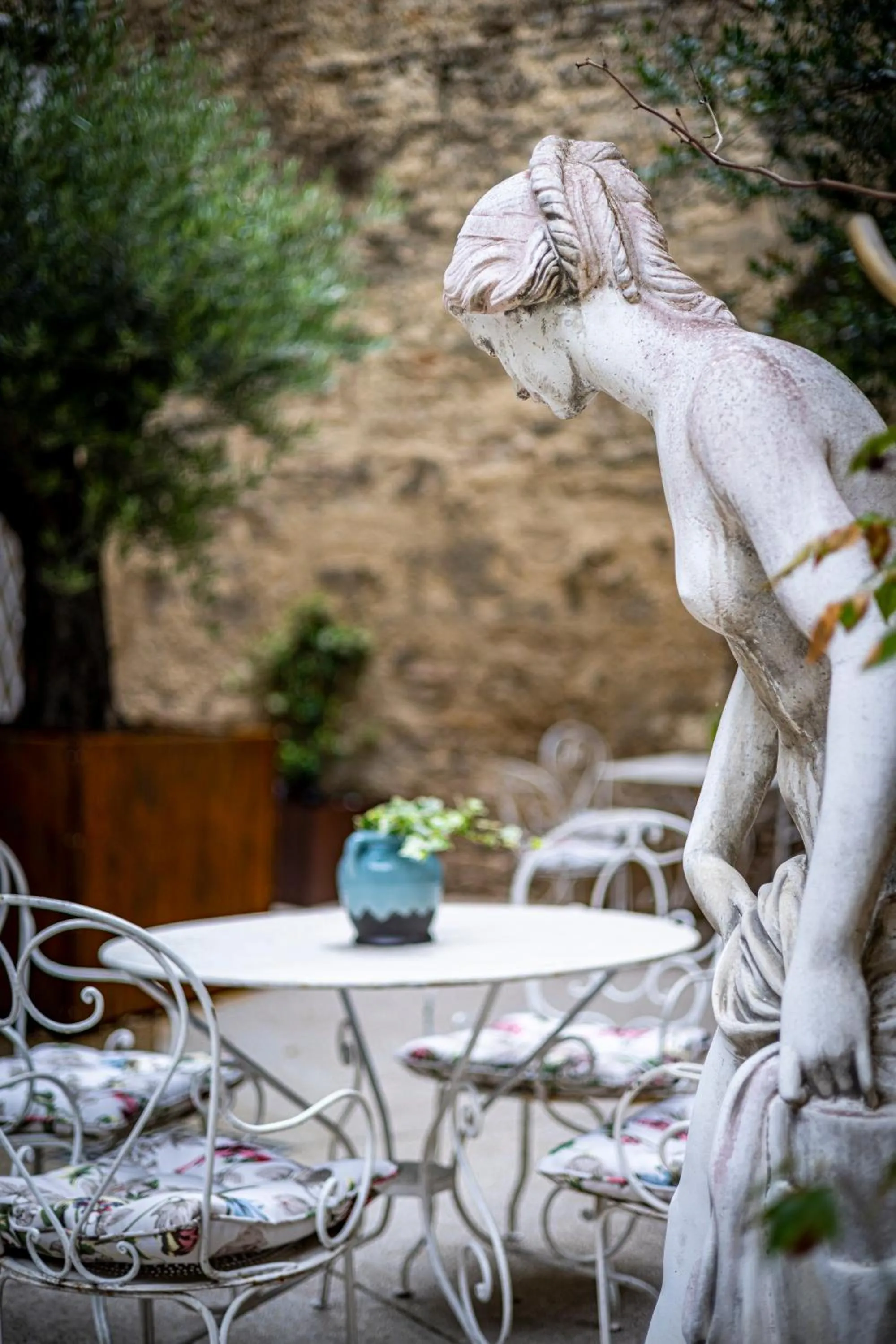 Garden in Les Remparts Hôtels et Demeures Historiques