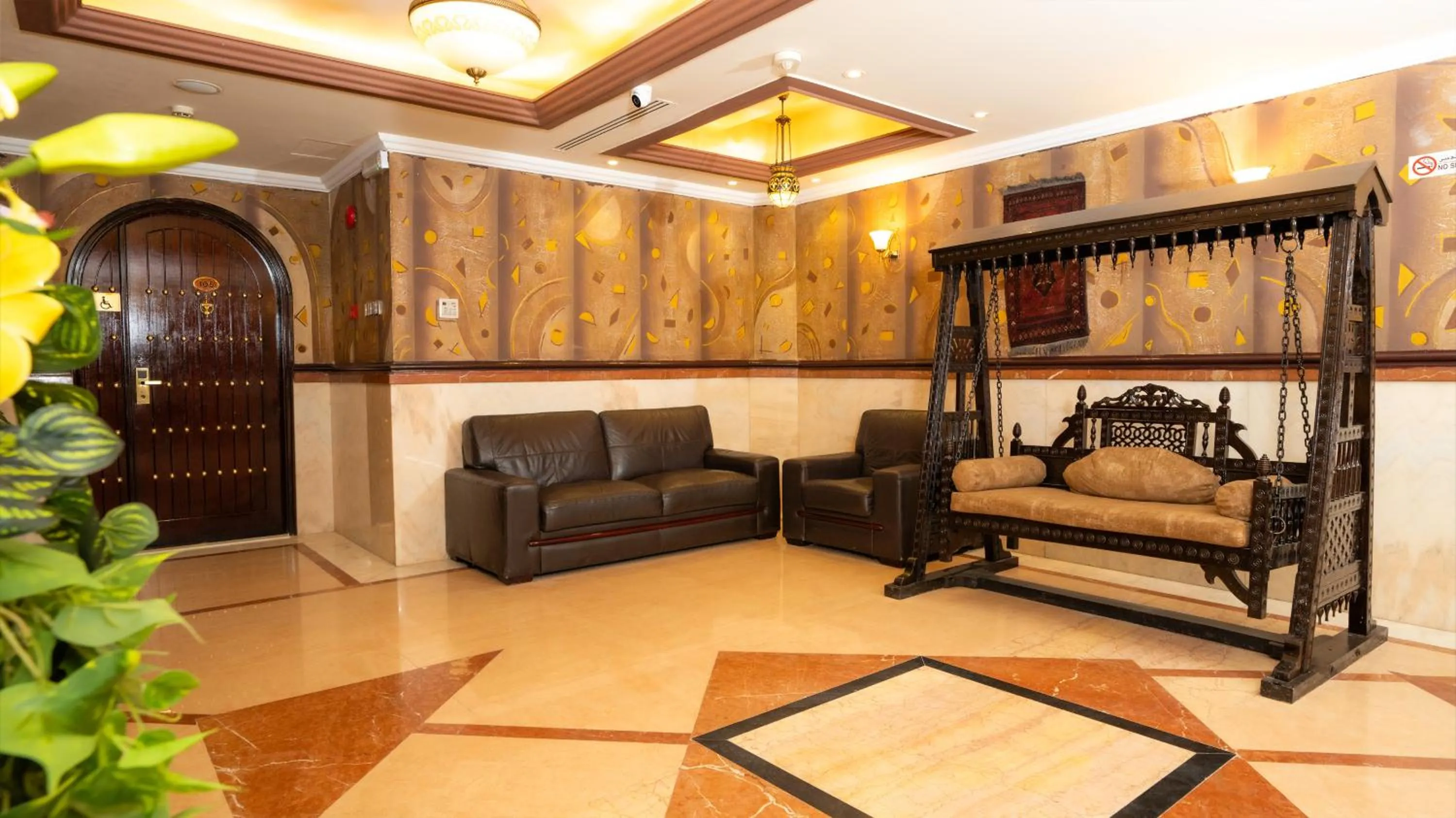 Floor plan in Oriental Hotel Apartments