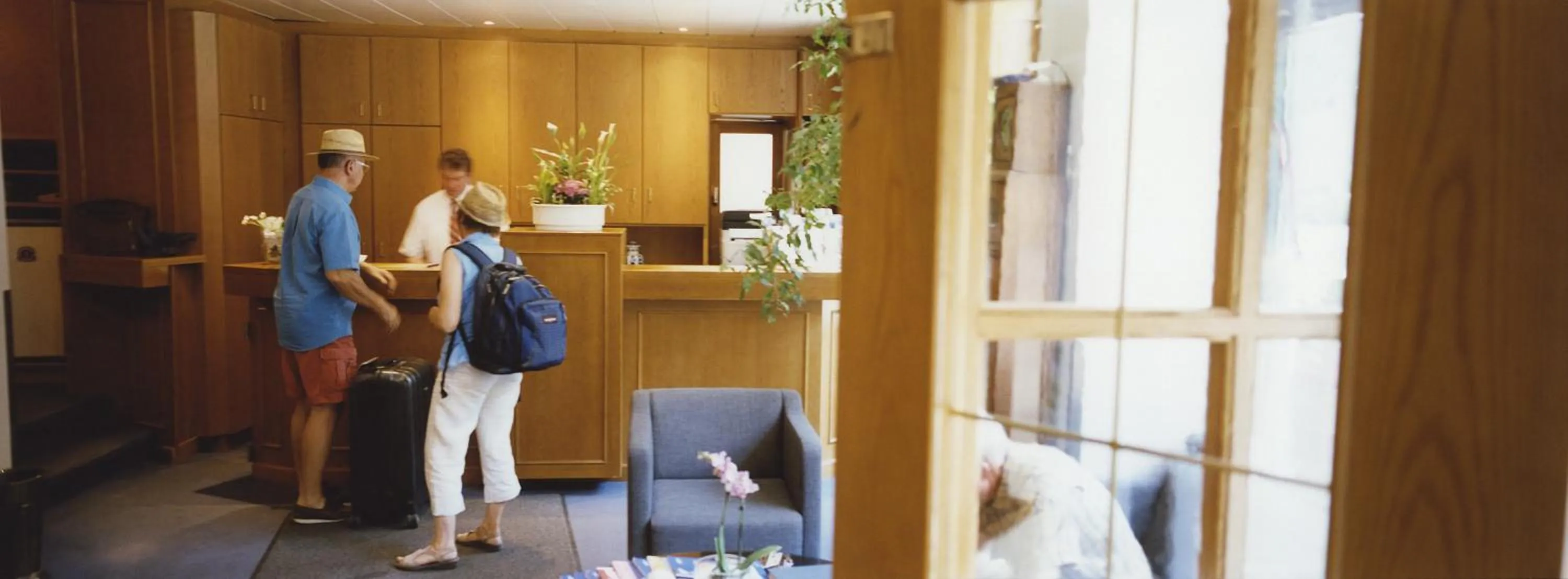 Lobby or reception in Hotel Jedermann