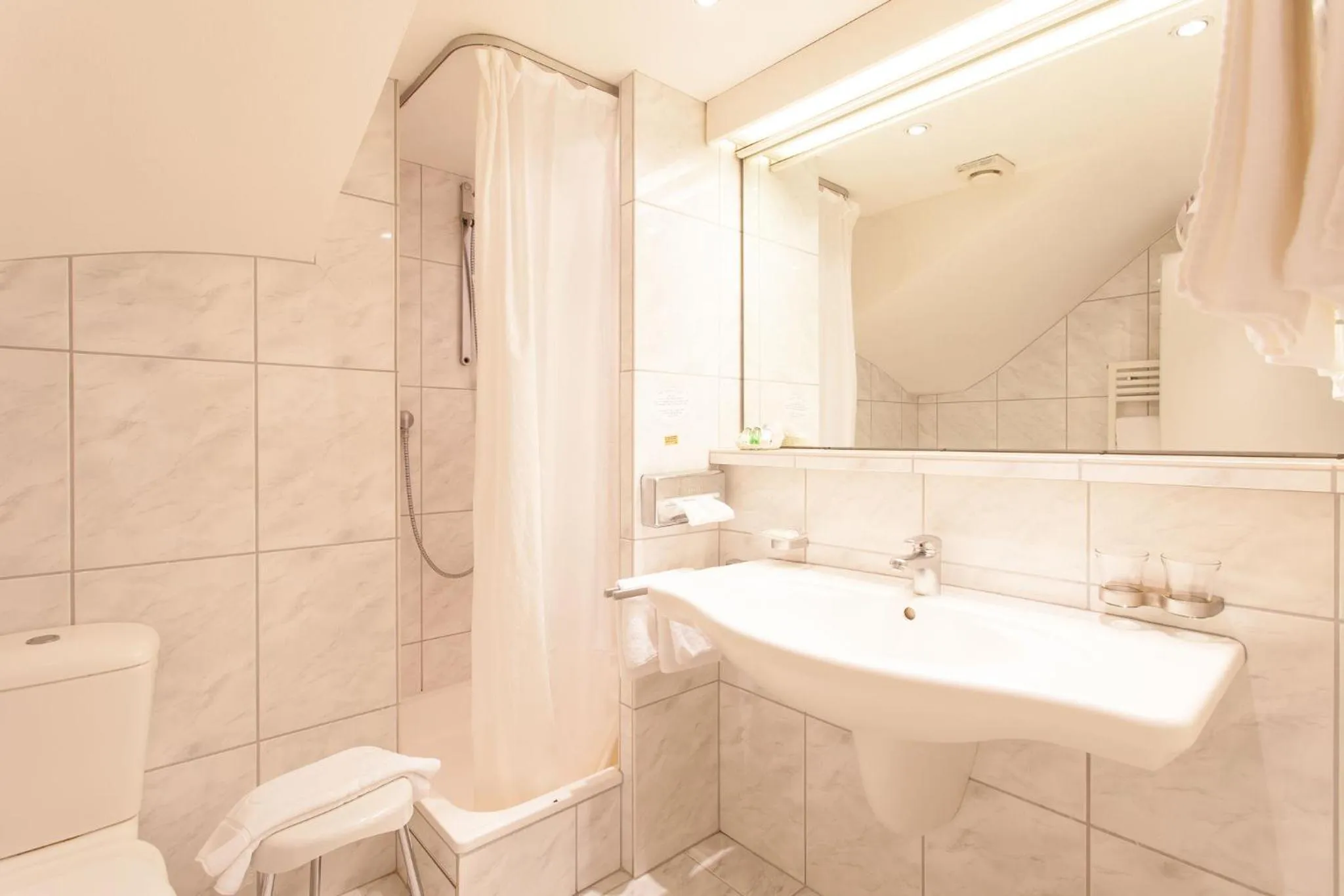 Bathroom in Romantik Hotel zur Sonne