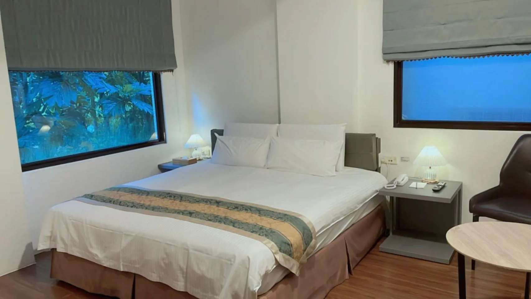 Bed in A-SAN Hot-Spring Hotel