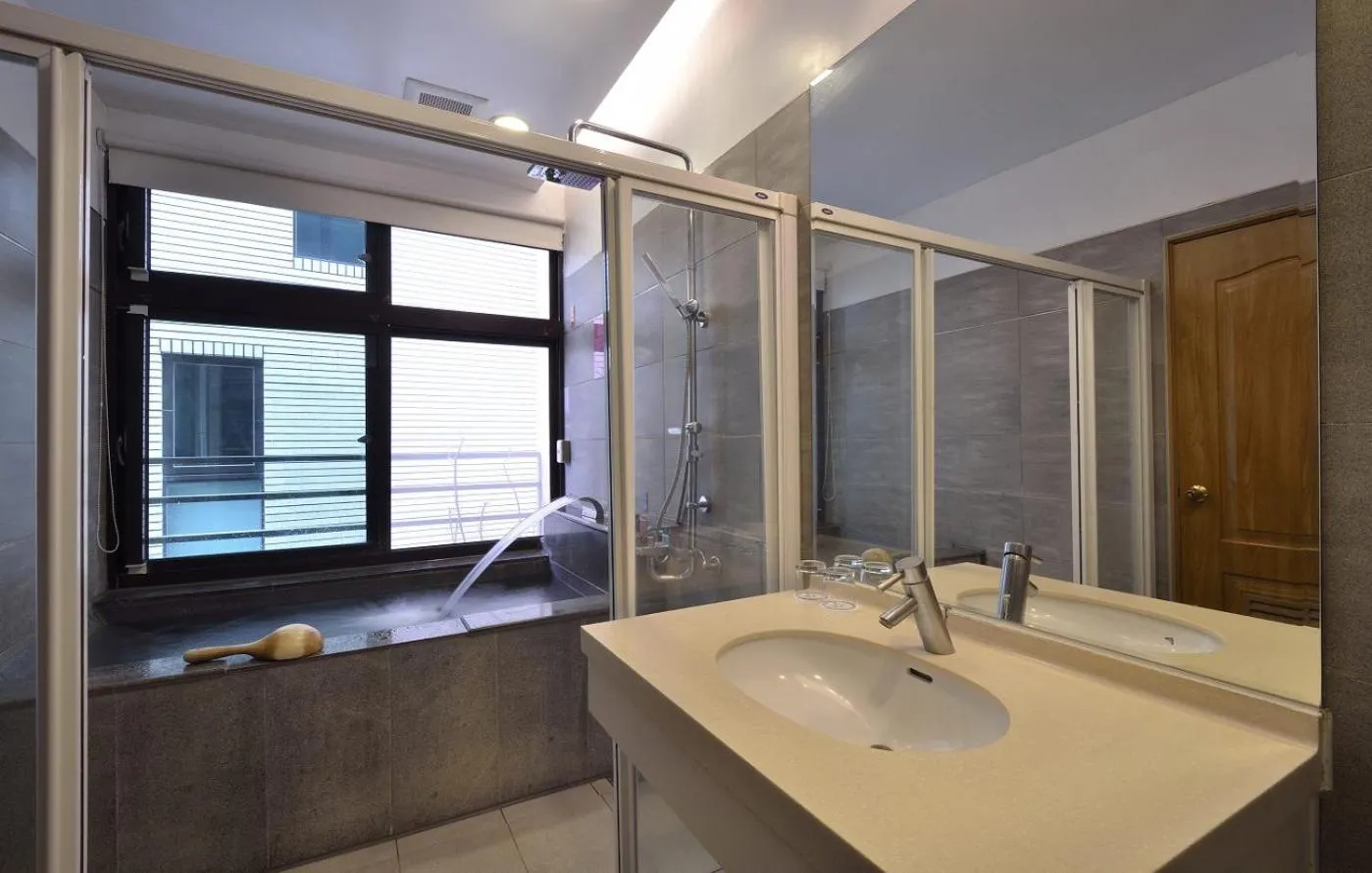 Bathroom in A-SAN Hot-Spring Hotel