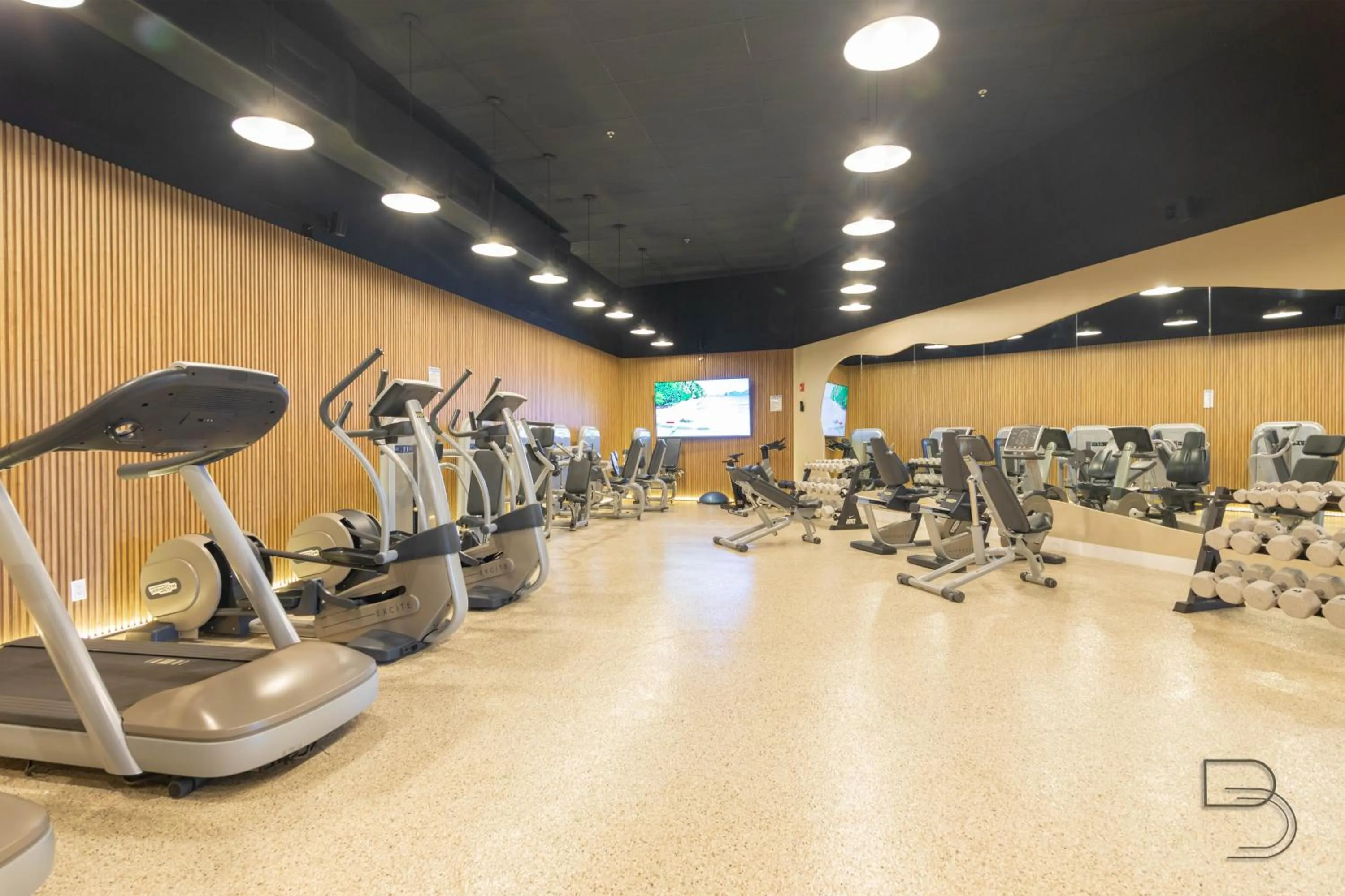 Fitness centre/facilities in Girasole Suites
