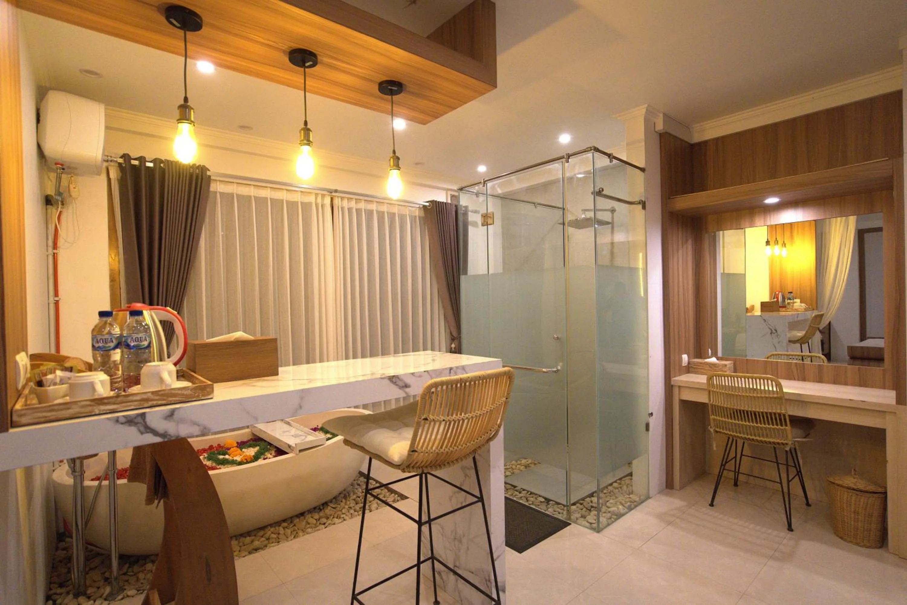 Bathroom in SUITE OCEAN BLUE