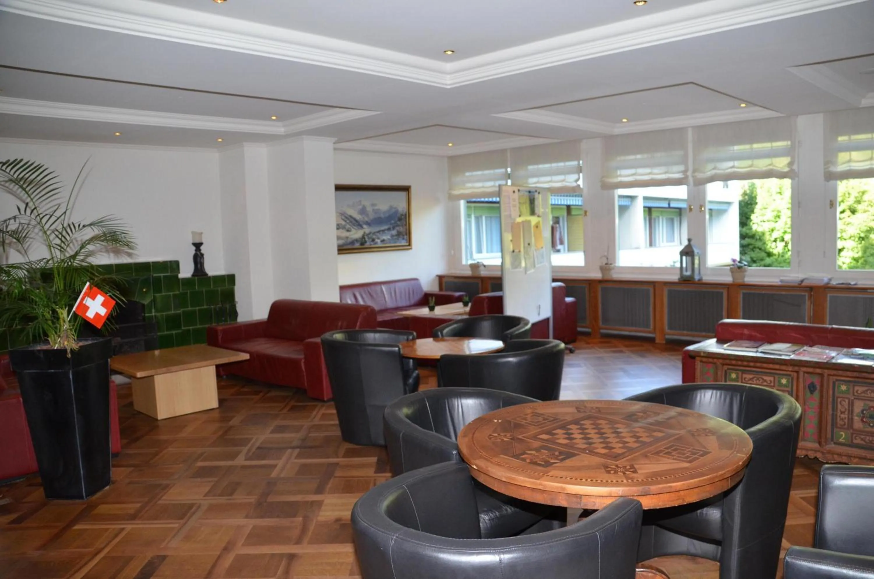 Lobby or reception in Parkhotel Bellevue Budget