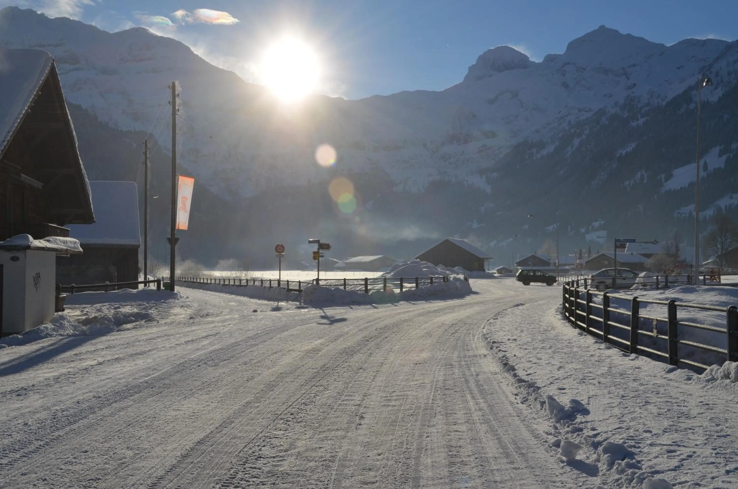 Skiing in Parkhotel Bellevue Budget