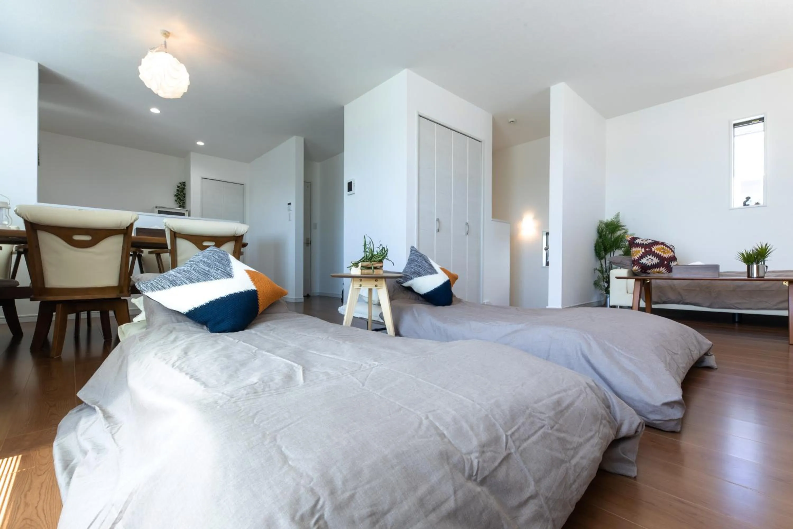 Bed in The Beachfront Miurakaigan