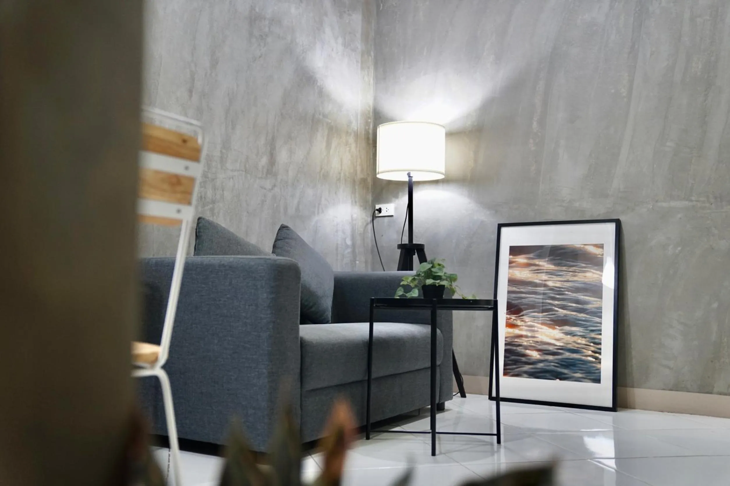 Living room in The View Residence