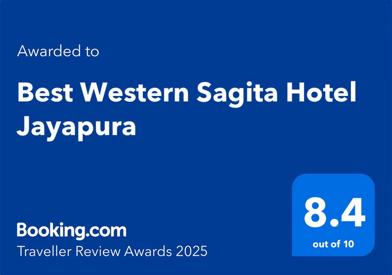 Certificate/Award in Best Western Sagita Hotel Jayapura