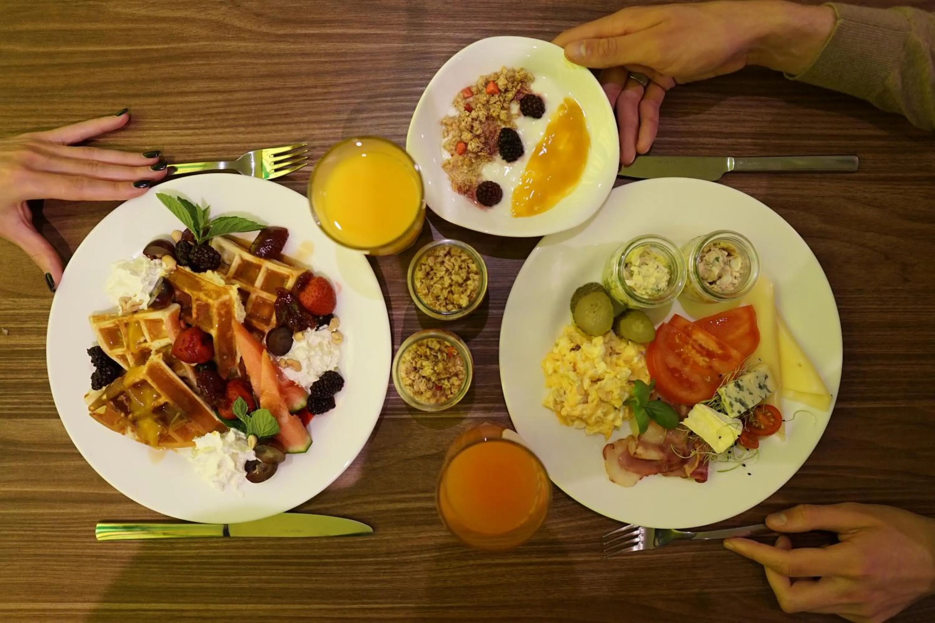 Breakfast in Liebeskind Boutique Hotel Old Town