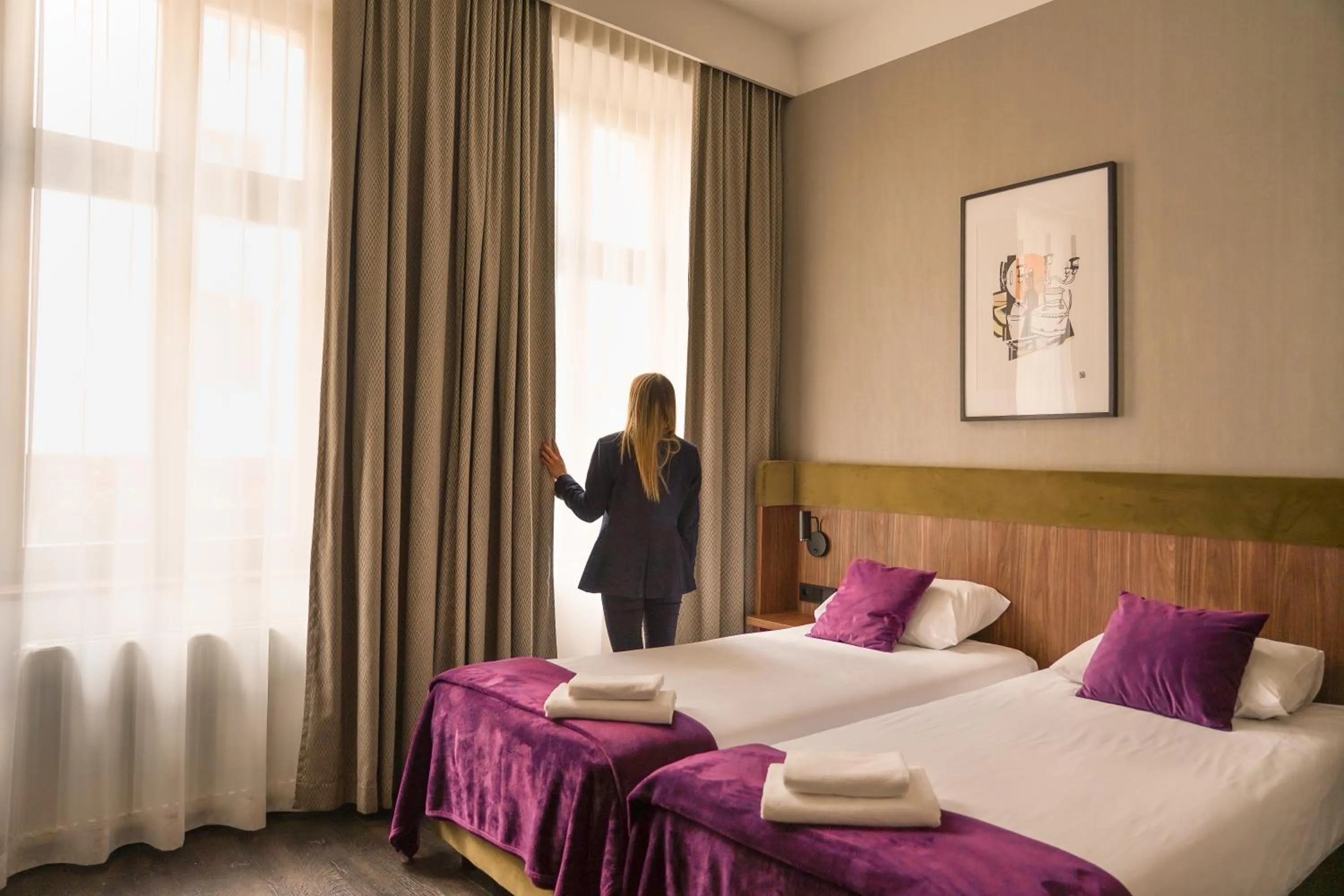 People, Bed in Liebeskind Boutique Hotel Old Town