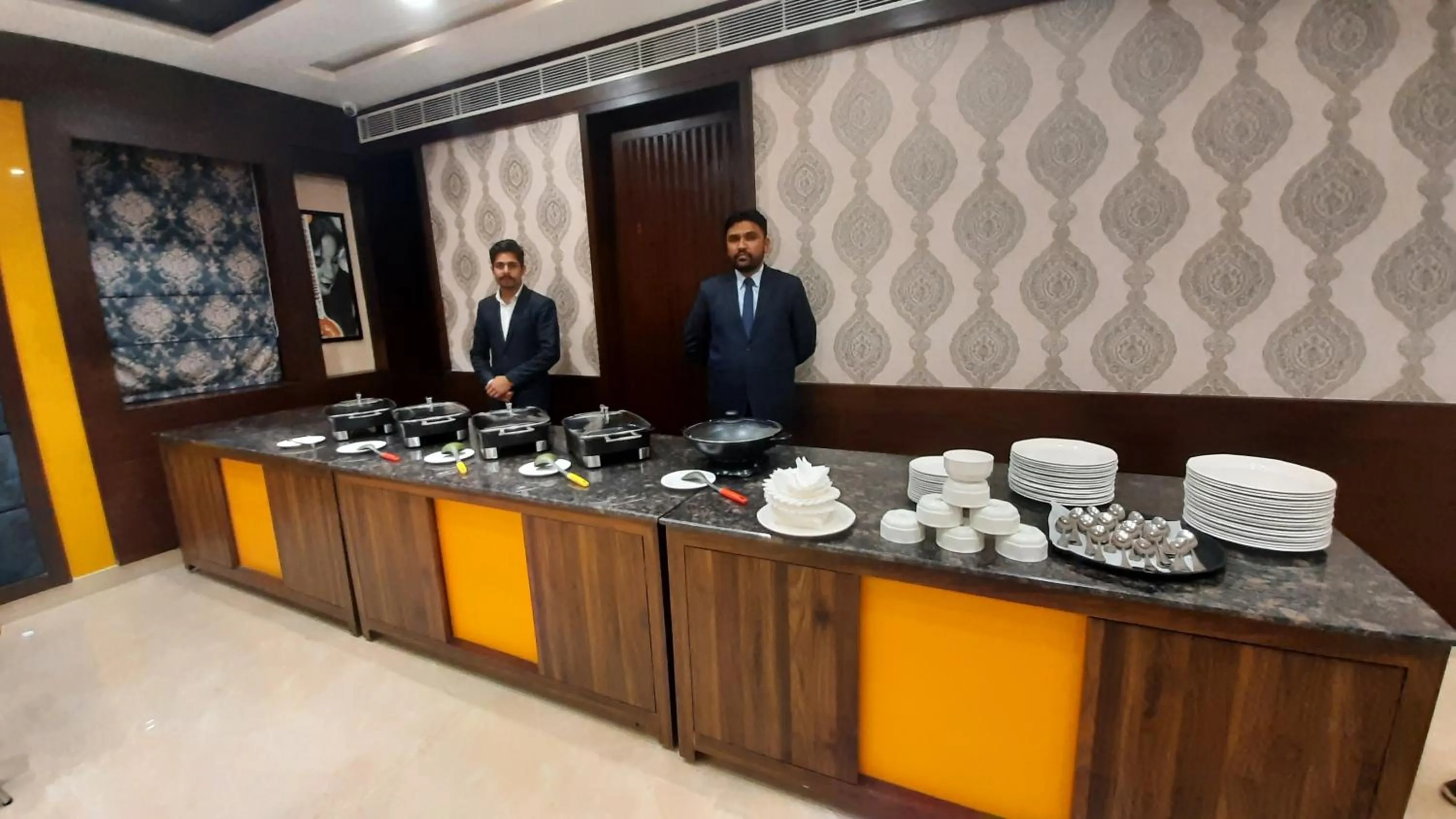 Restaurant/places to eat in Suvin Residency with Rooftop Swimming Pool