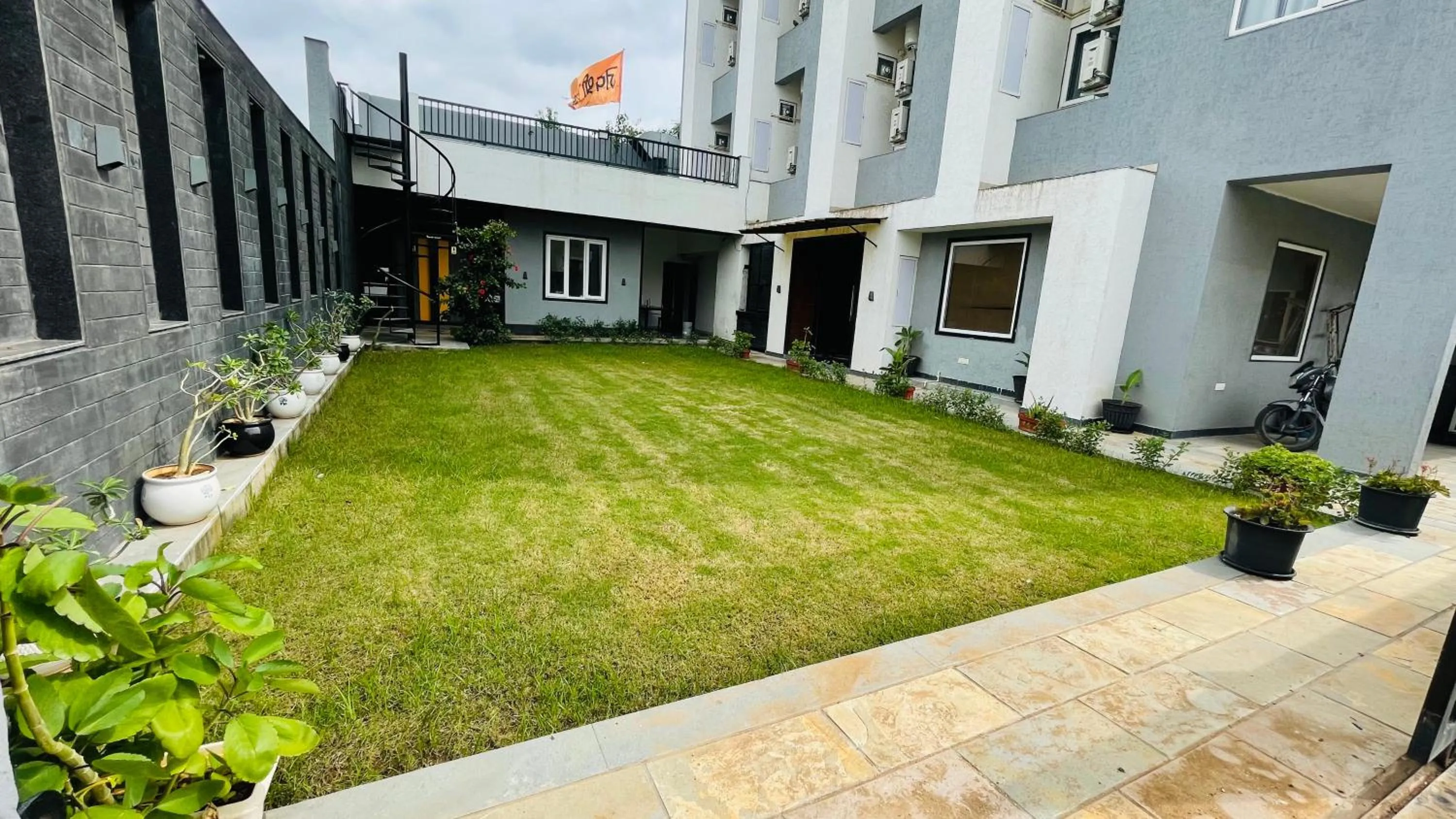 Garden in Suvin Residency with Rooftop Swimming Pool