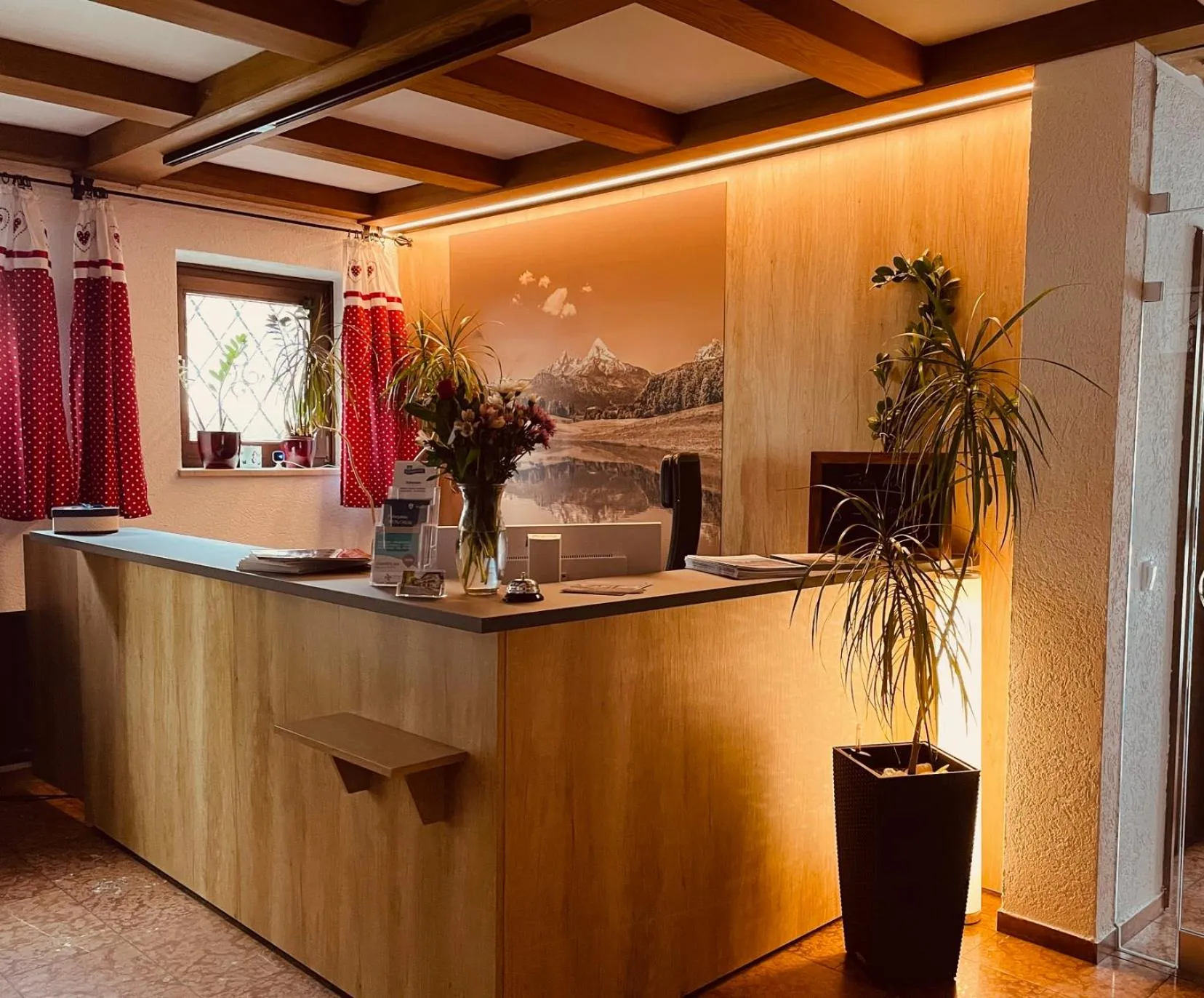 Lobby or reception in Hotel Am Rupertuspark