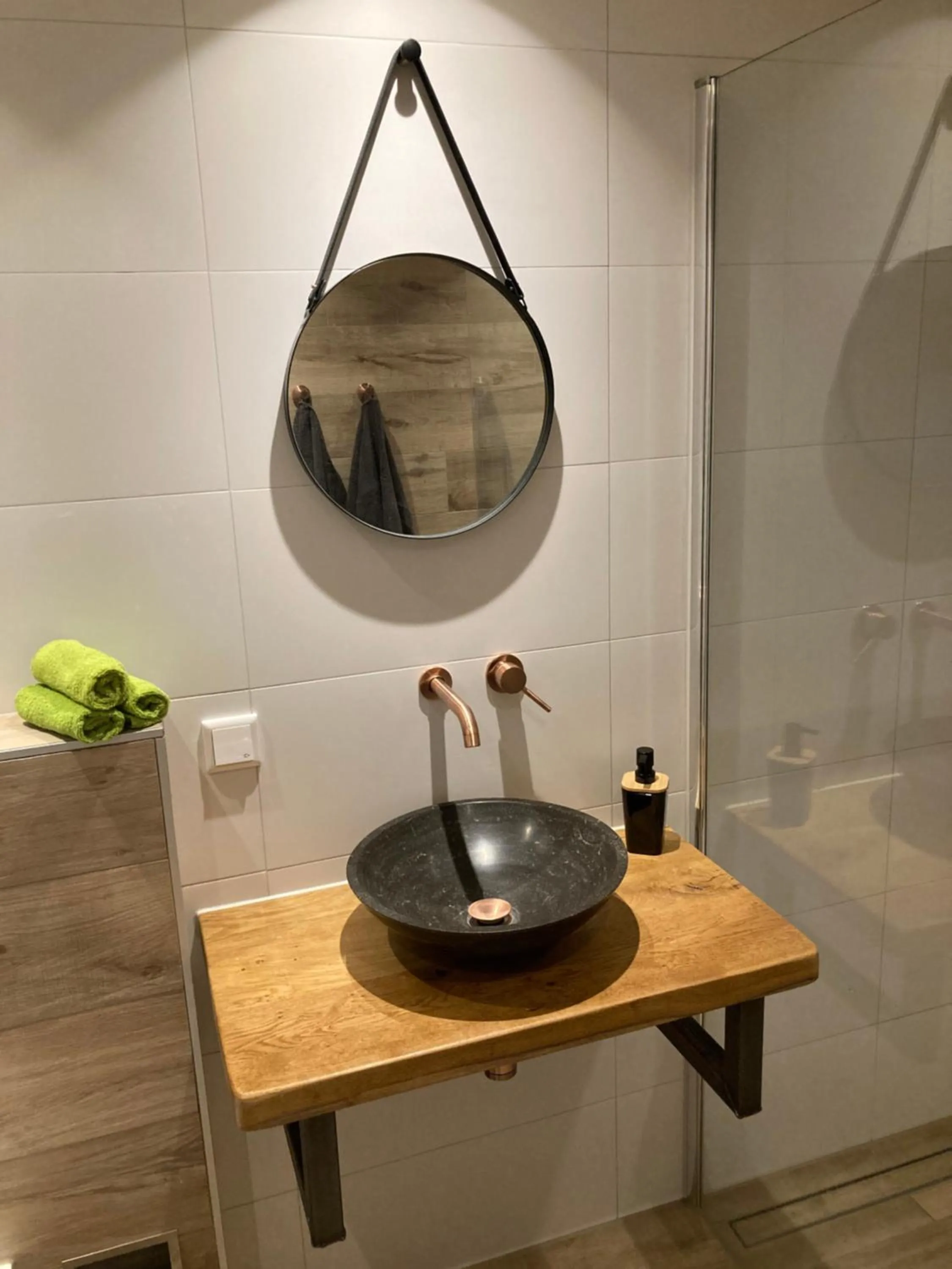 Bathroom in La Fattoria Bed&breakfast