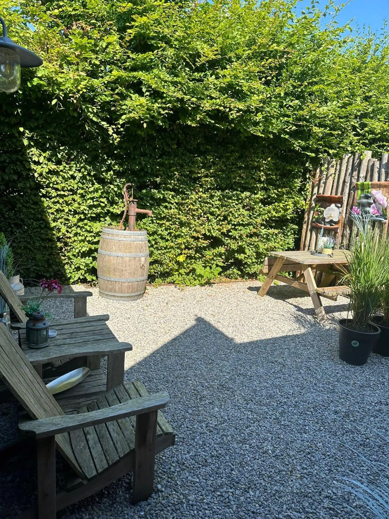 Garden in La Fattoria Bed&breakfast