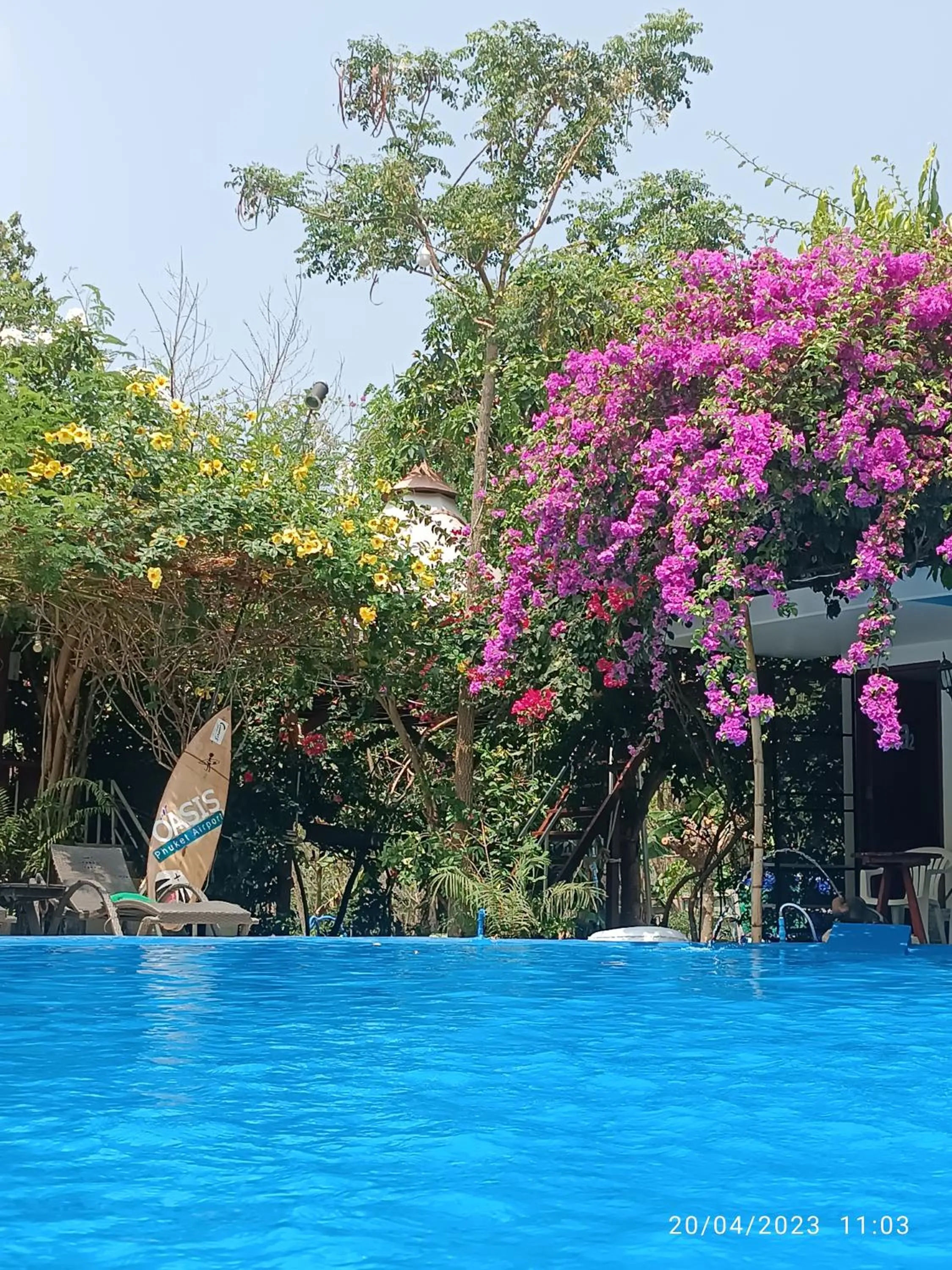 Swimming pool in OASIS Phuket Airport