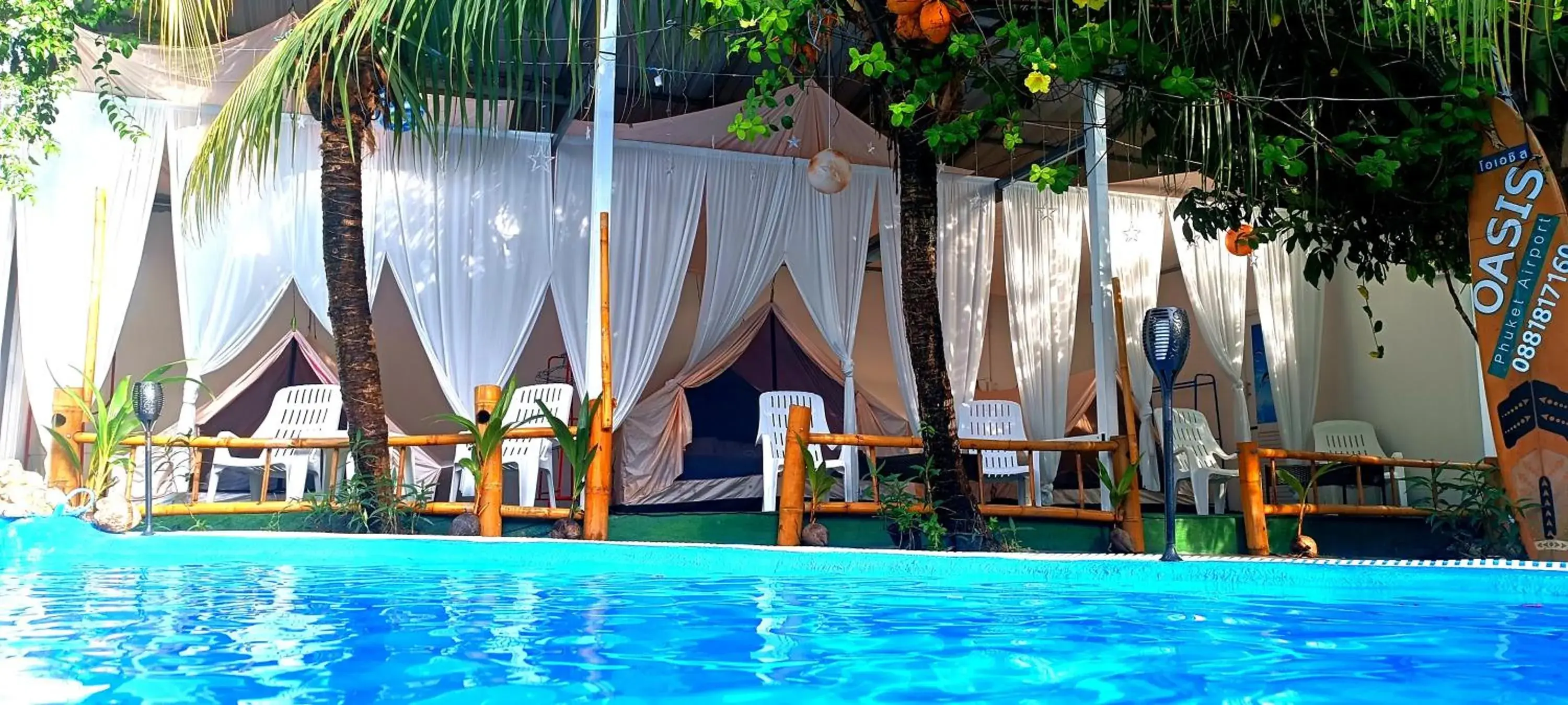 Tent in OASIS Phuket Airport Tent in OASIS Phuket Airport