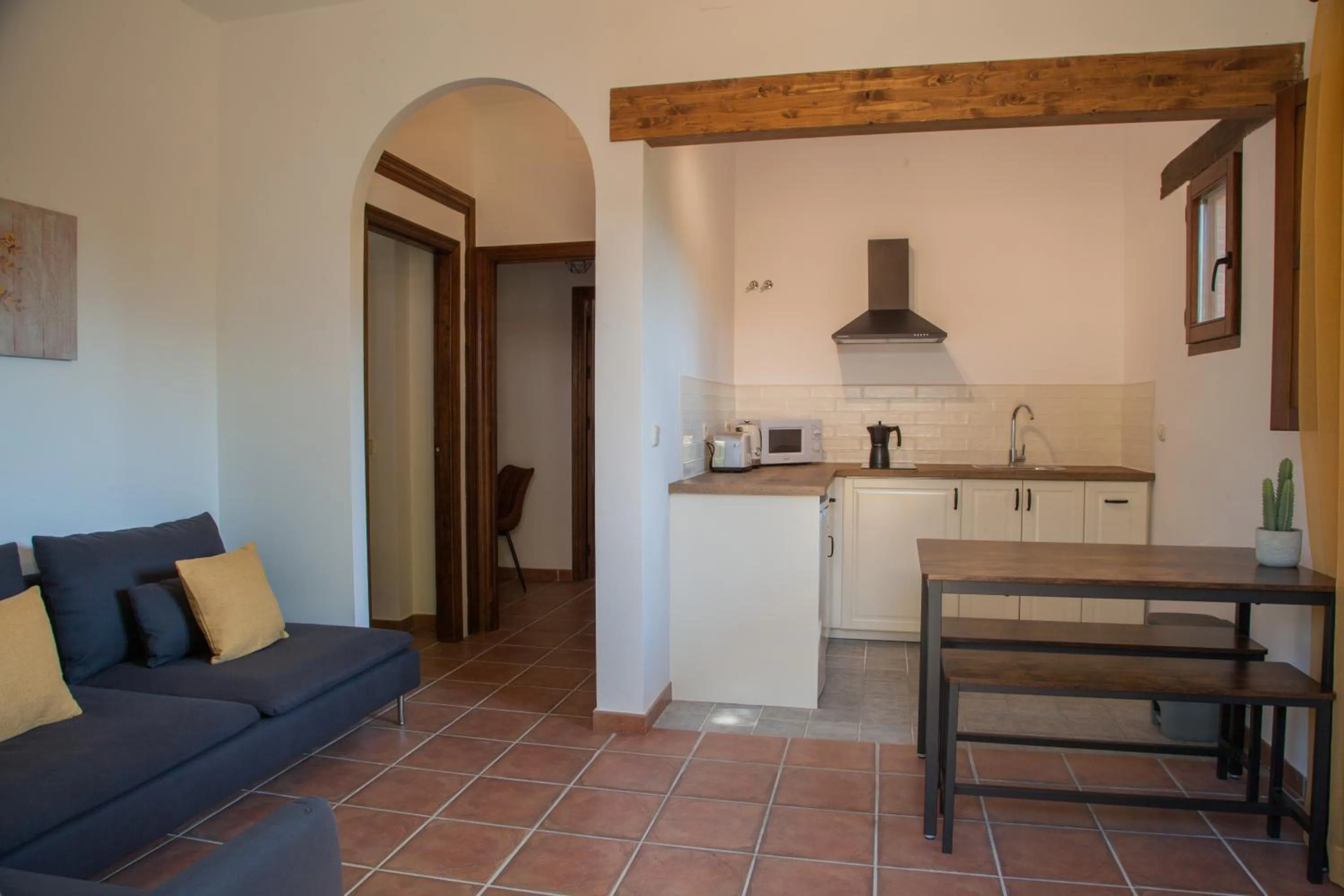 Kitchen or kitchenette in Finca La Sayuela