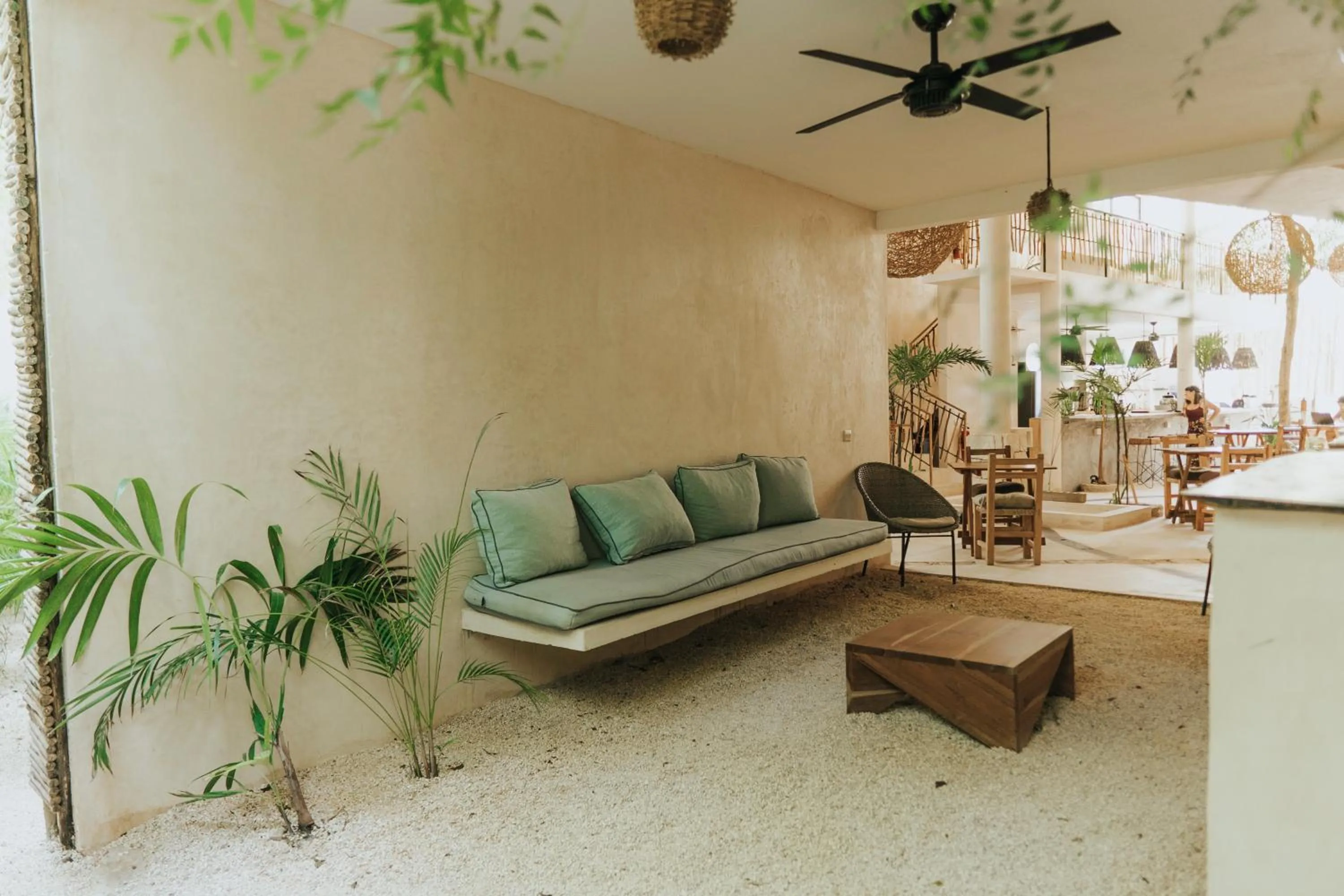 Area and facilities in Koos Tulum Hotel