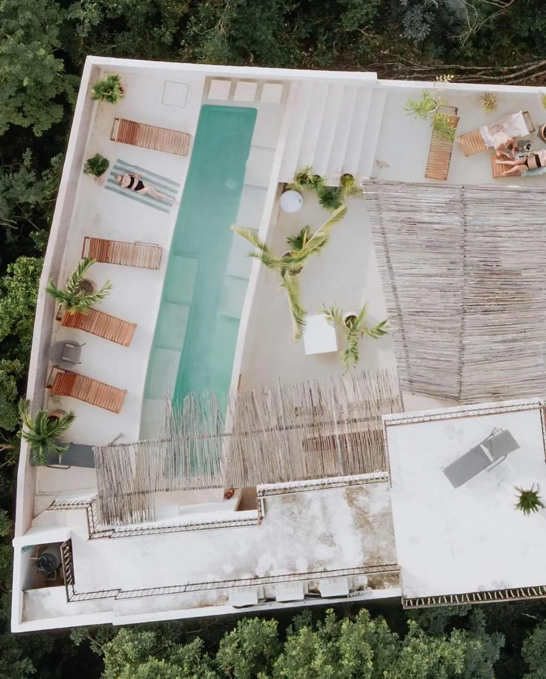 Balcony/Terrace in Koos Tulum Hotel