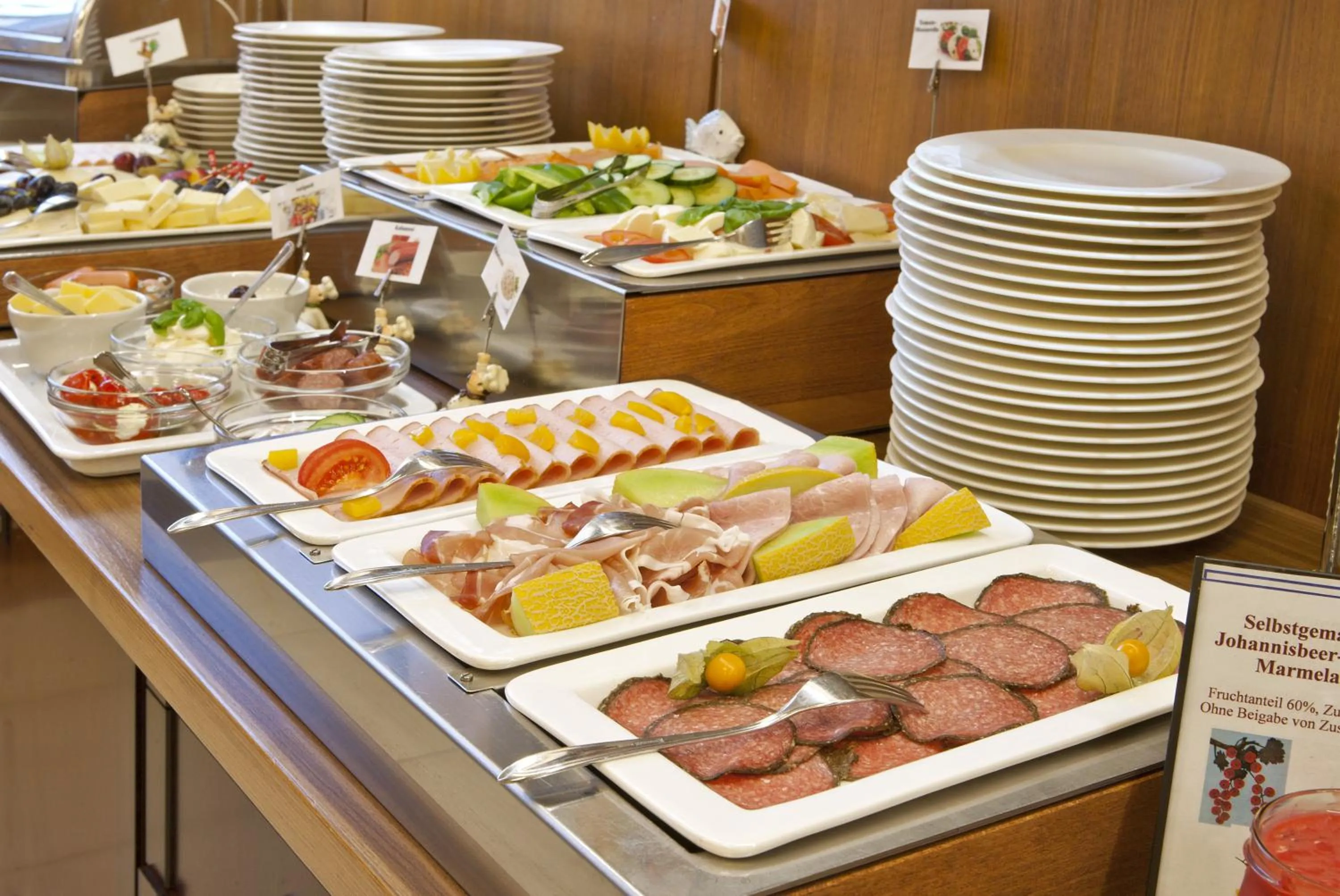 Food close-up in Hotel Blauer Karpfen