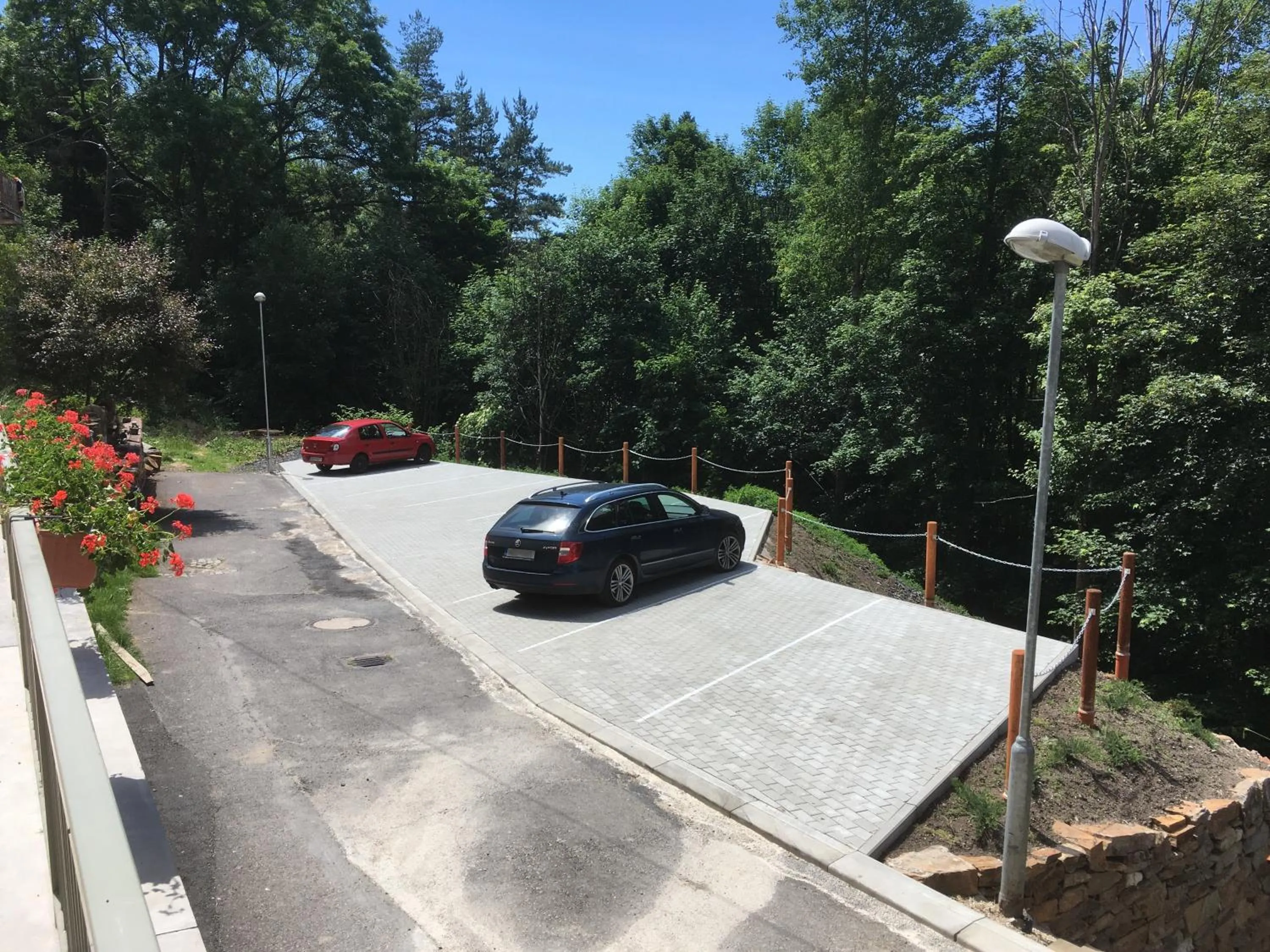 Parking in APARTMÁNY ADAM