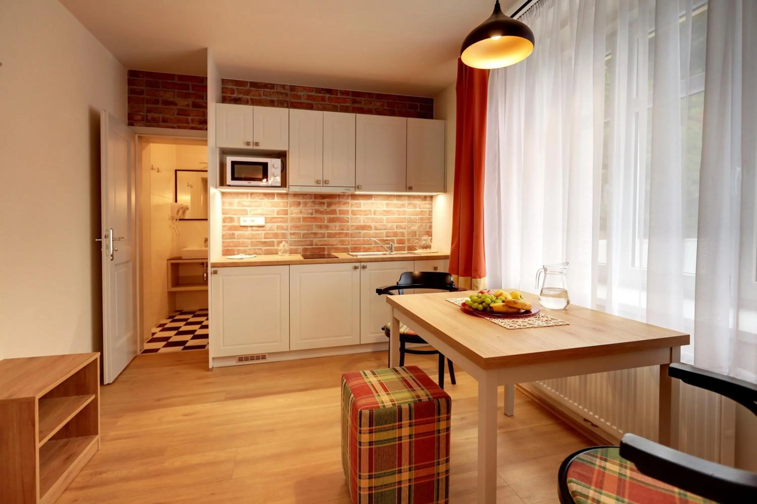 Kitchen or kitchenette in APARTMÁNY ADAM