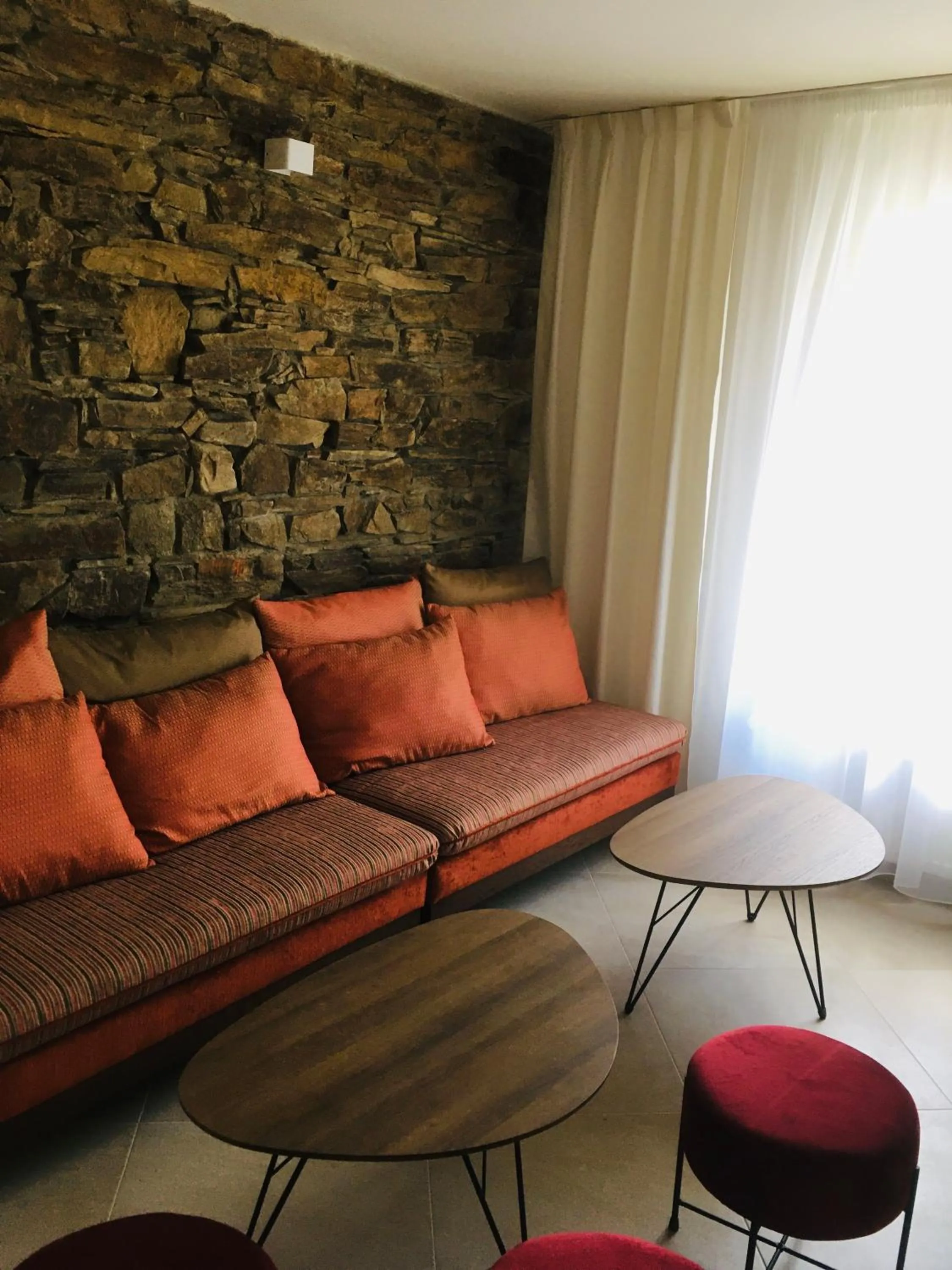 Seating area in APARTMÁNY ADAM