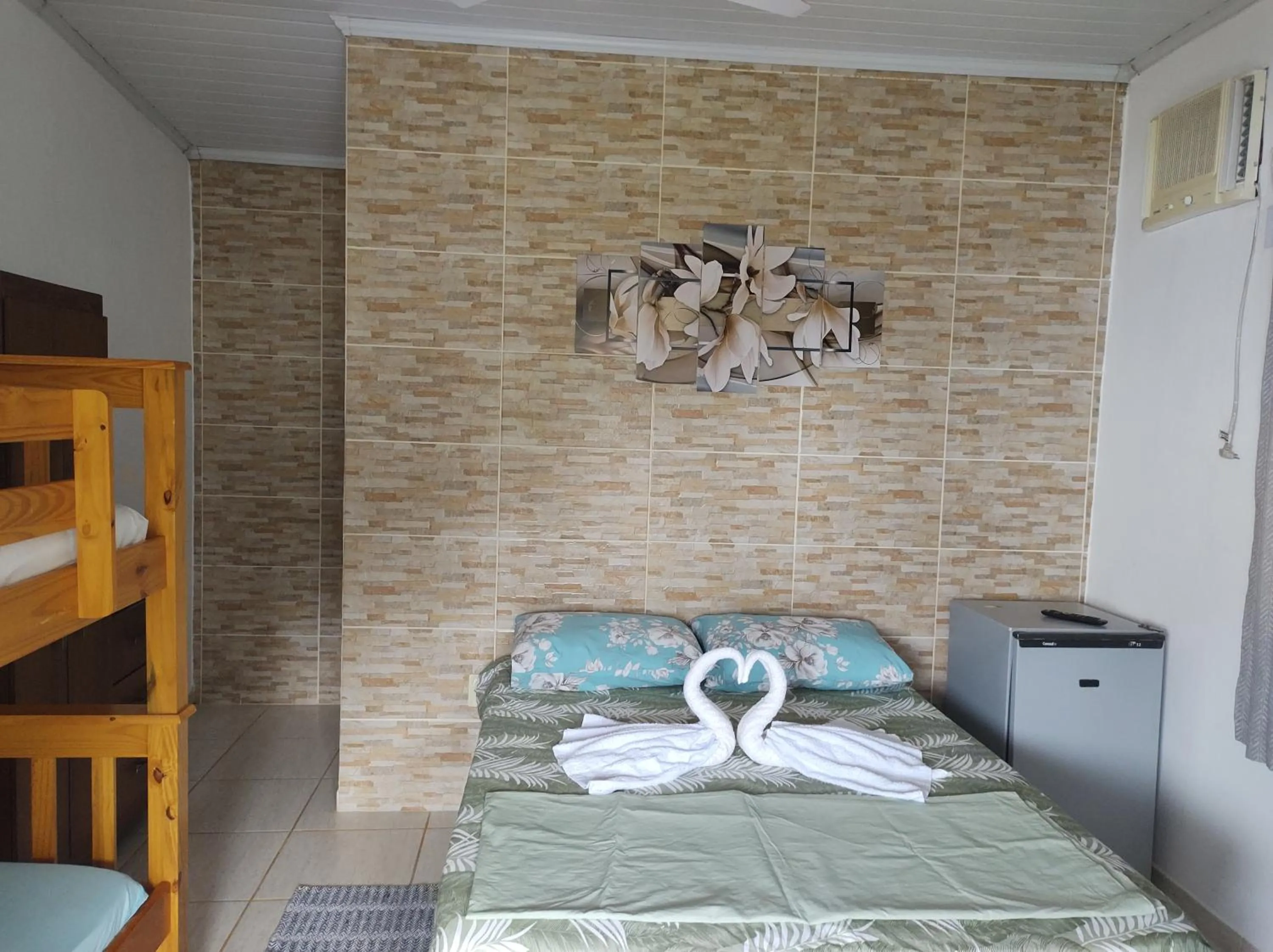 Bed in Suítes Carla e Carol