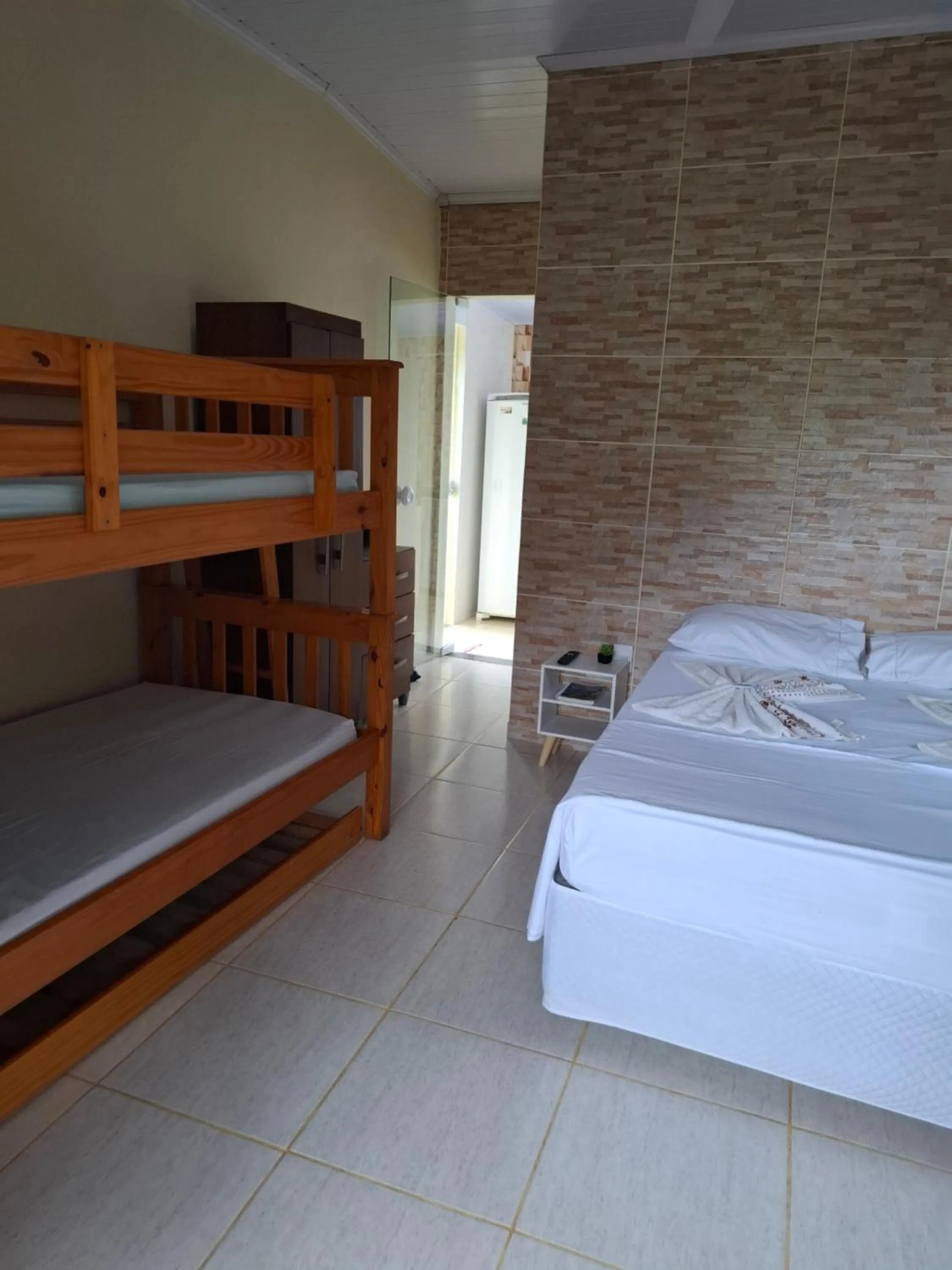 Bed in Suítes Carla e Carol