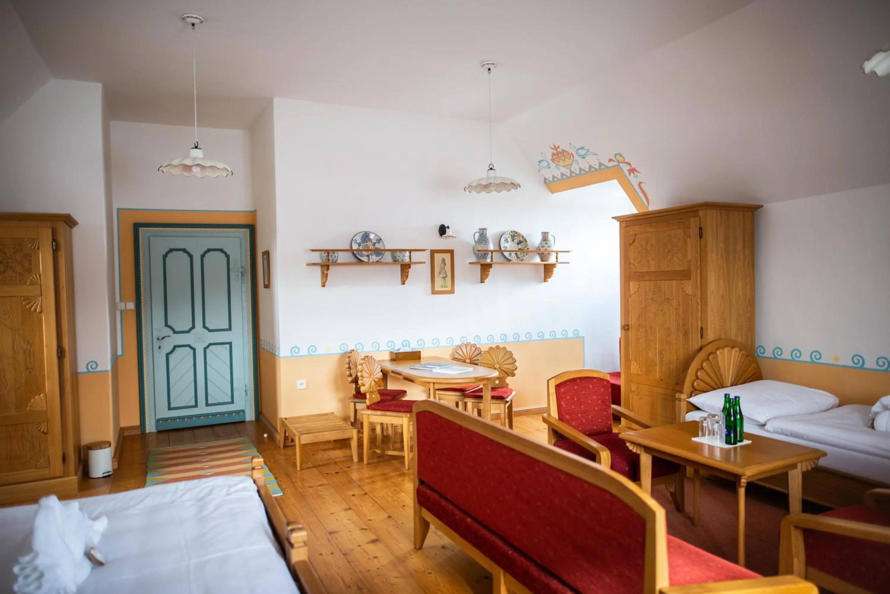 Living room, Bed in Libušín & Maměnka národní kulturní památky