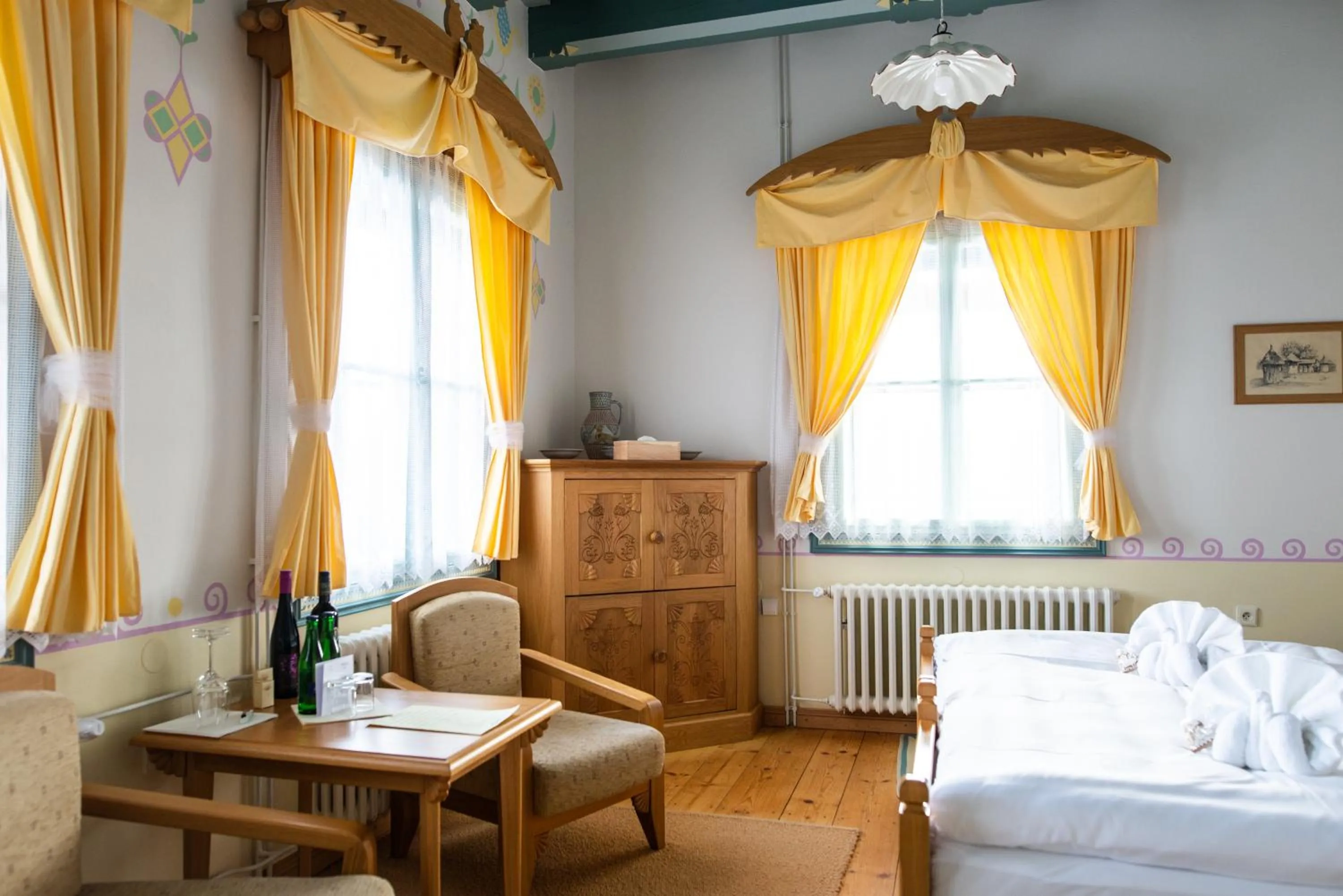 Photo of the whole room, Bed in Libušín & Maměnka národní kulturní památky