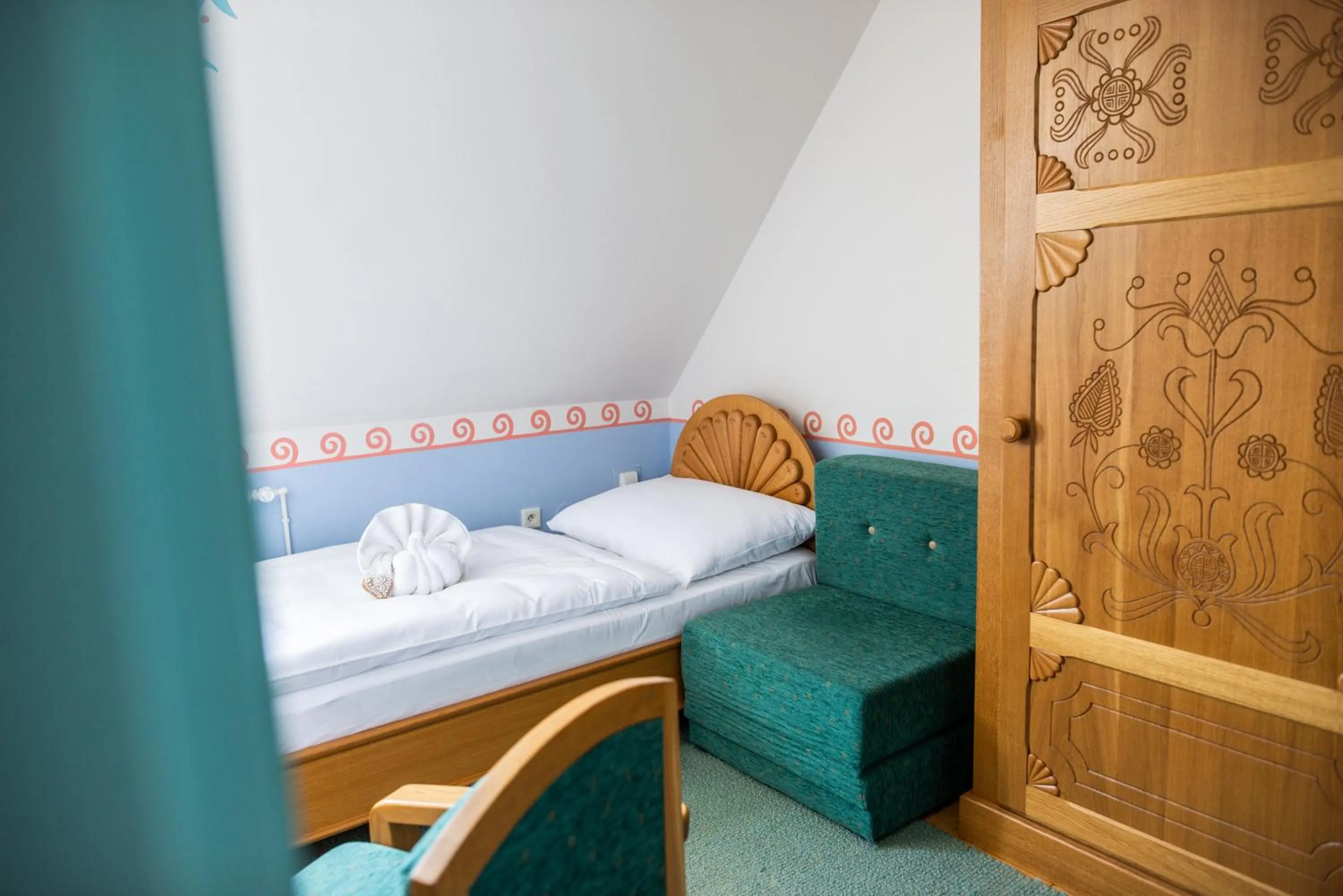 Photo of the whole room, Bed in Libušín & Maměnka národní kulturní památky