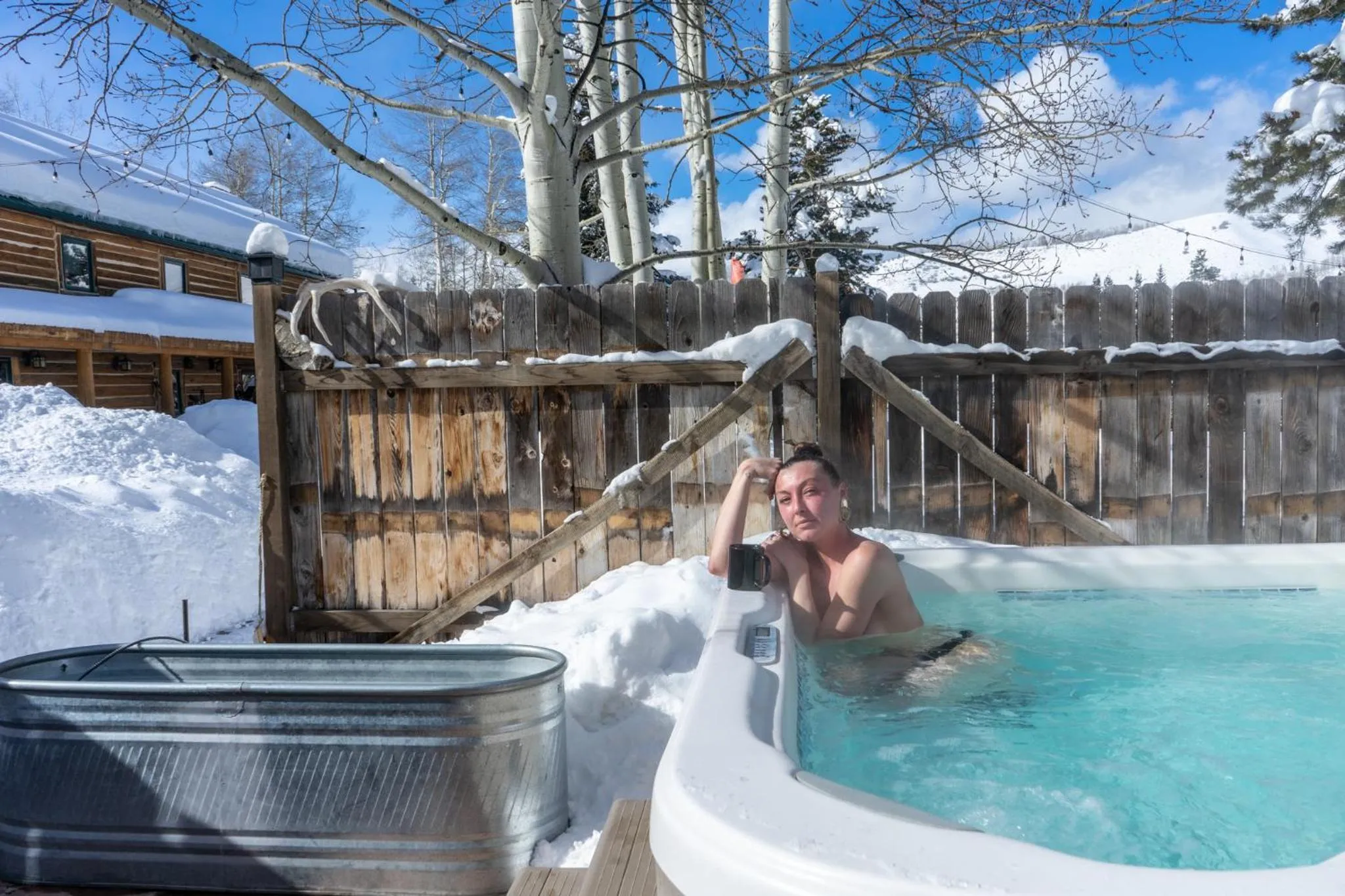 Hot Tub in Beyul Retreat