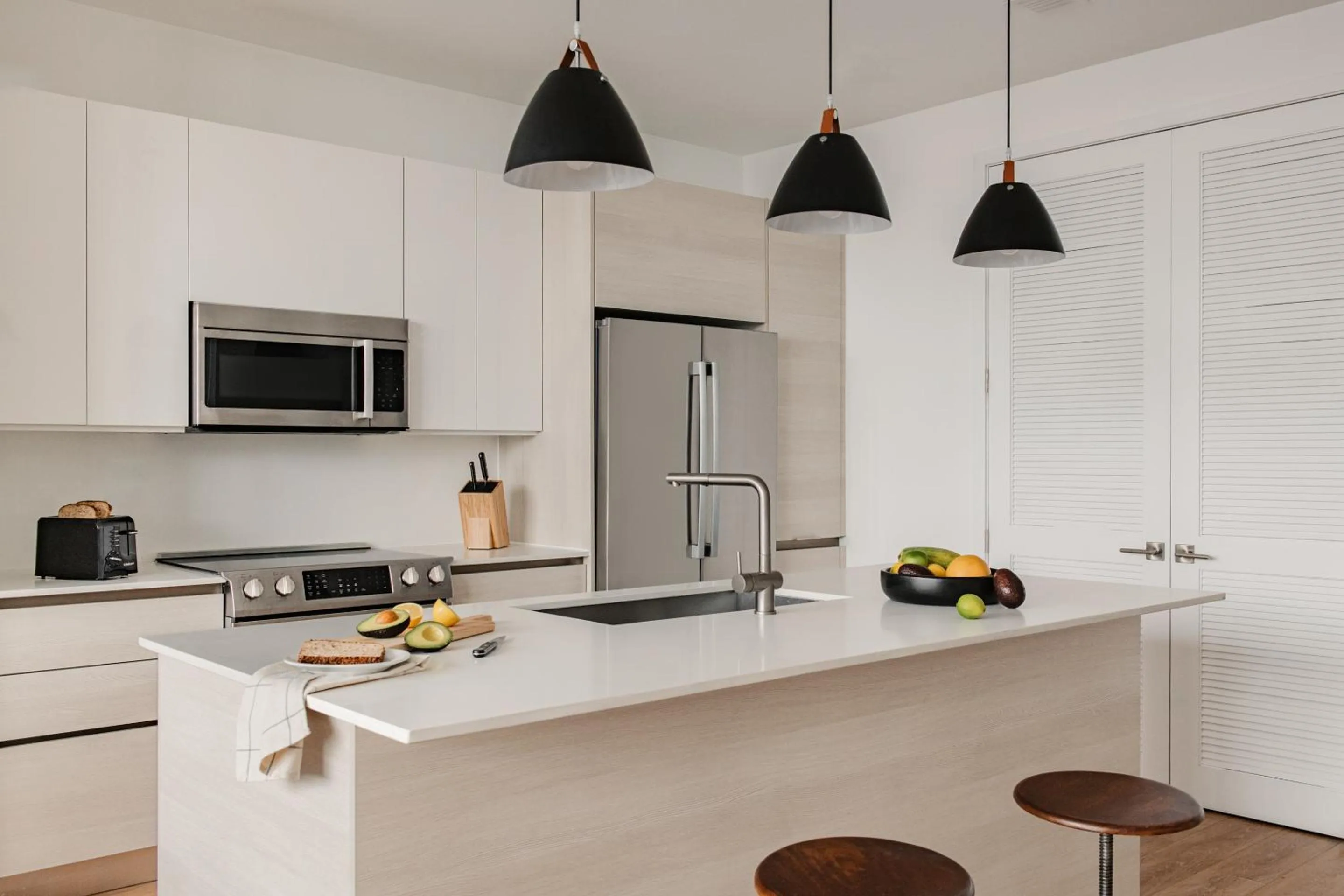 Living room in Sonder by Marriott Bonvoy 17WEST Apartments