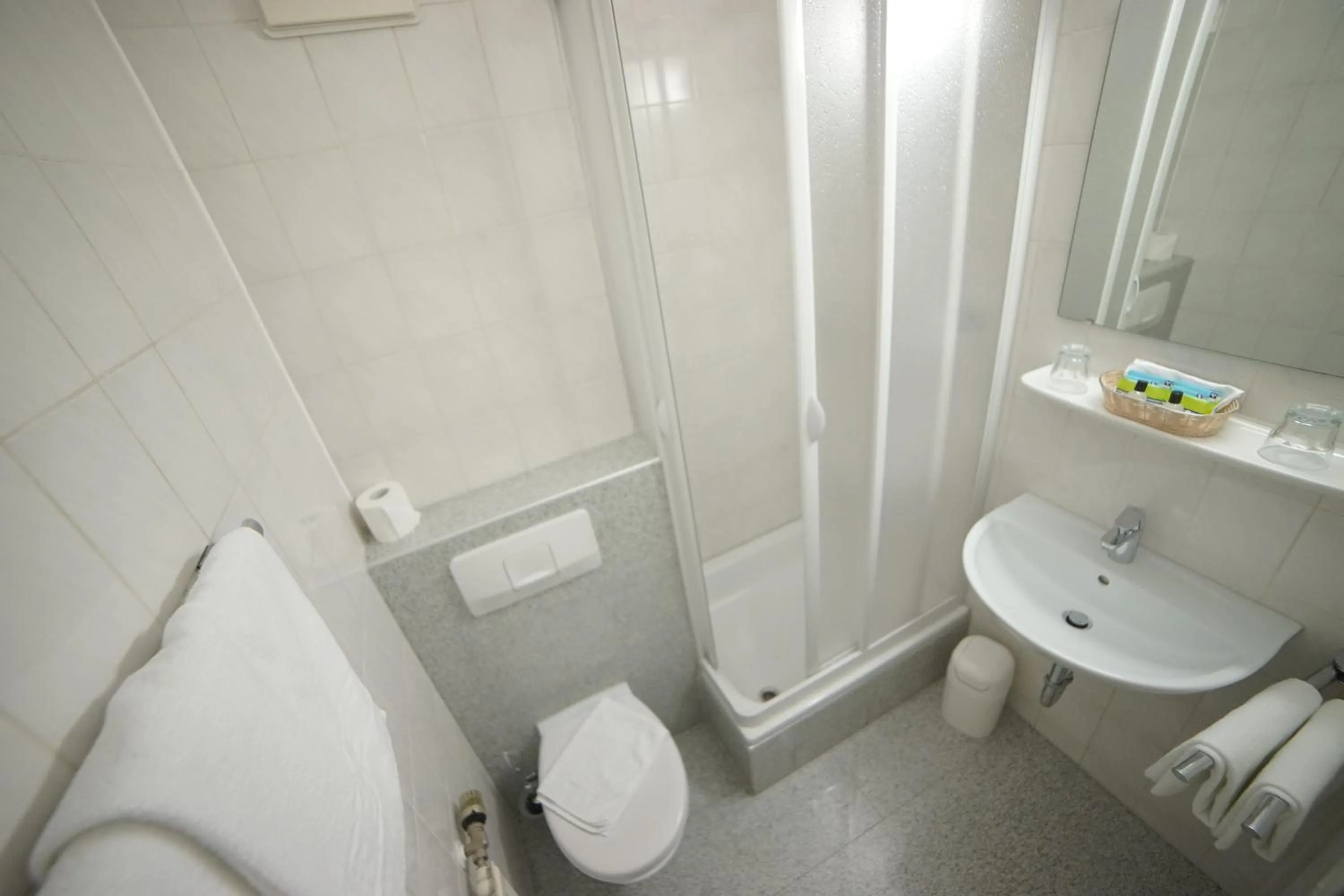 Shower in Aparthotel Wangener Landhaus