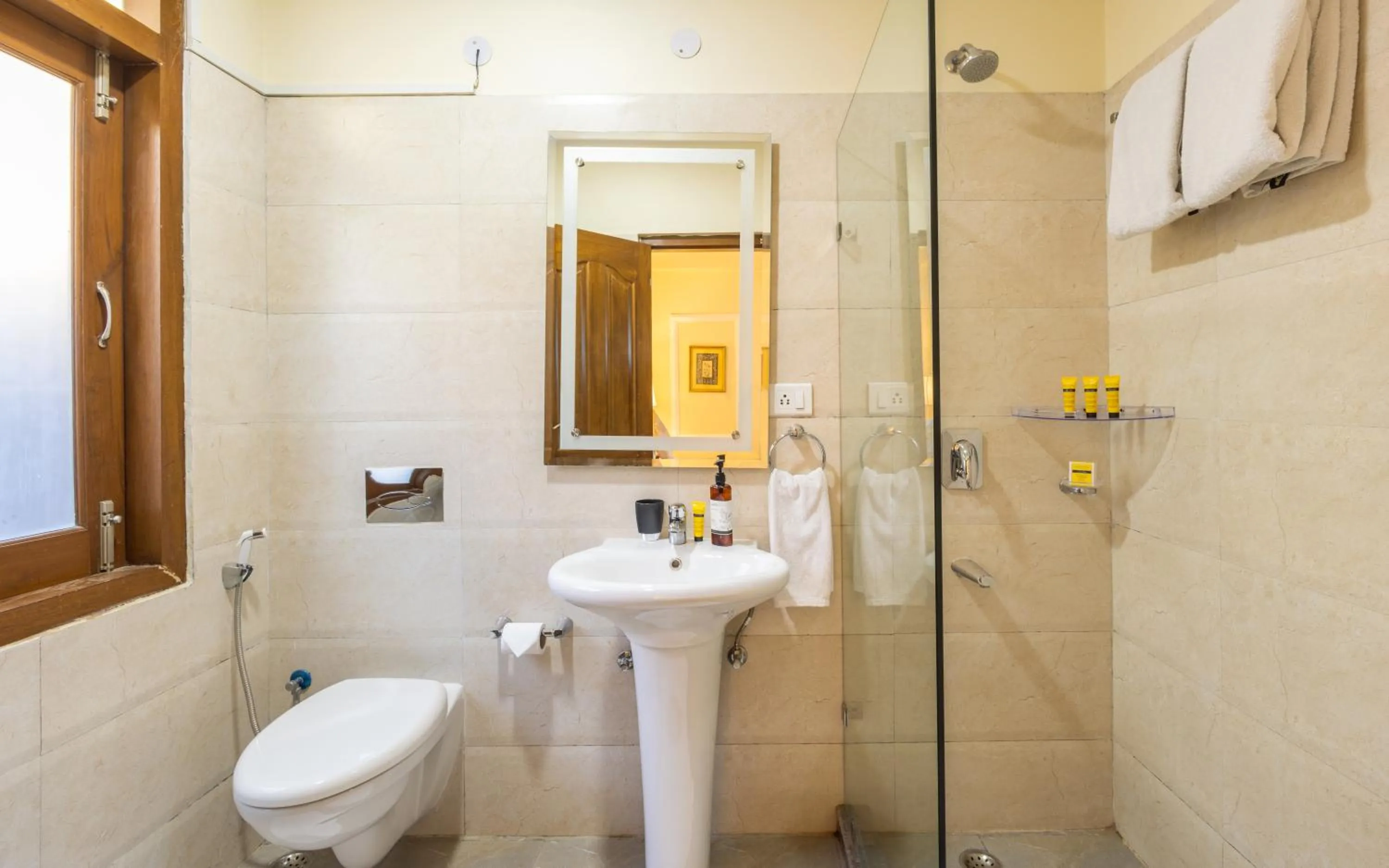 Bathroom in The Manor Luxury Apartments, Shimla