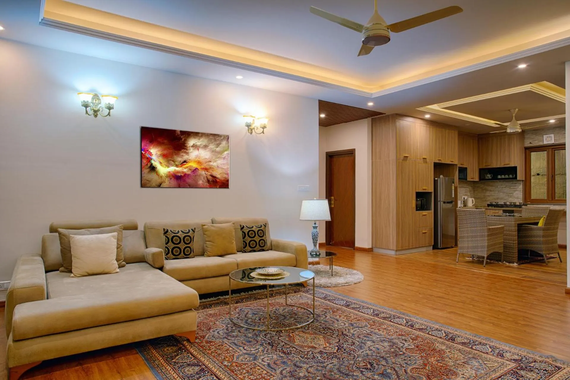 Kitchen or kitchenette in The Manor Luxury Apartments, Shimla