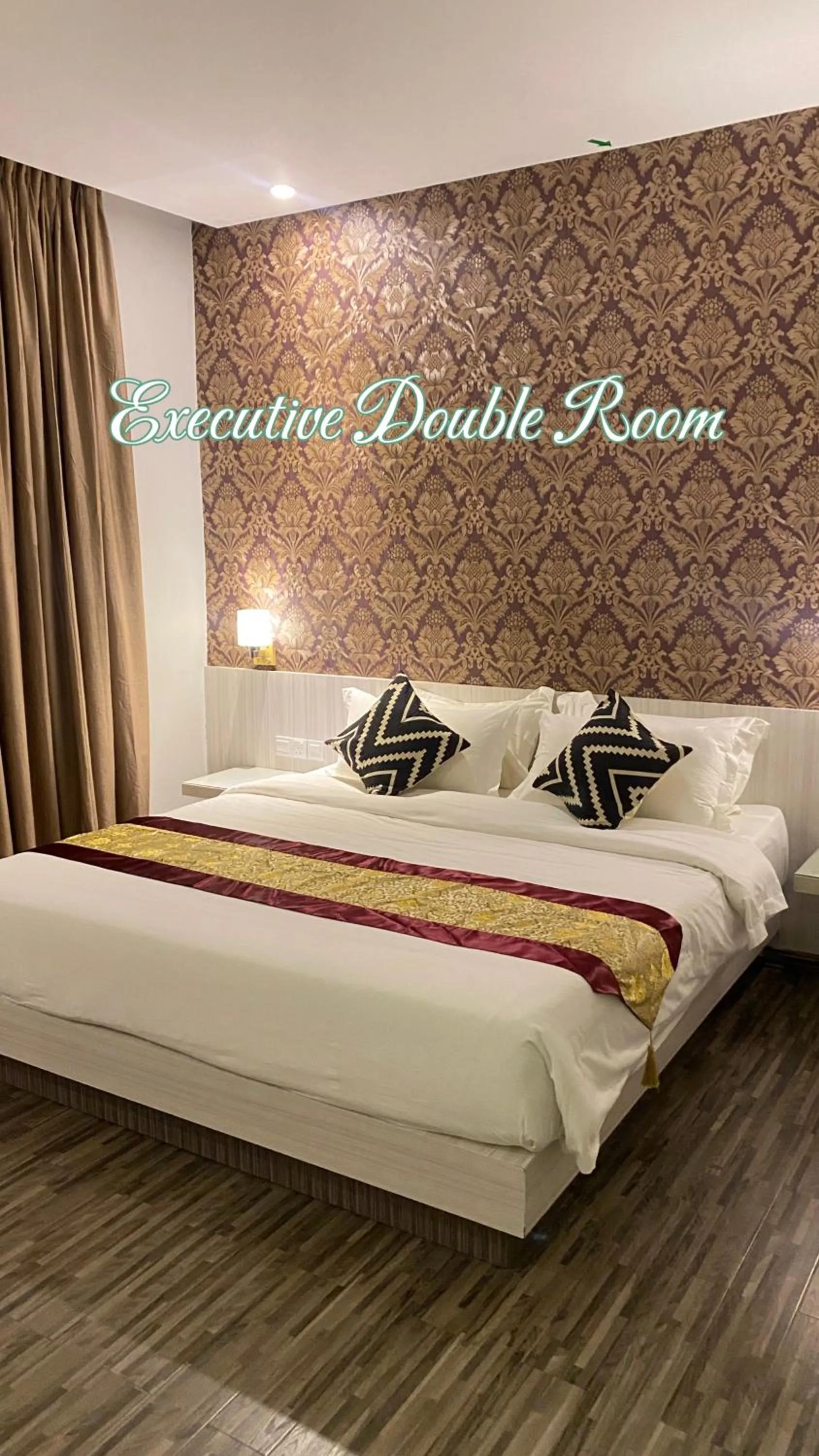 Bed in Grand Sydney Hotel